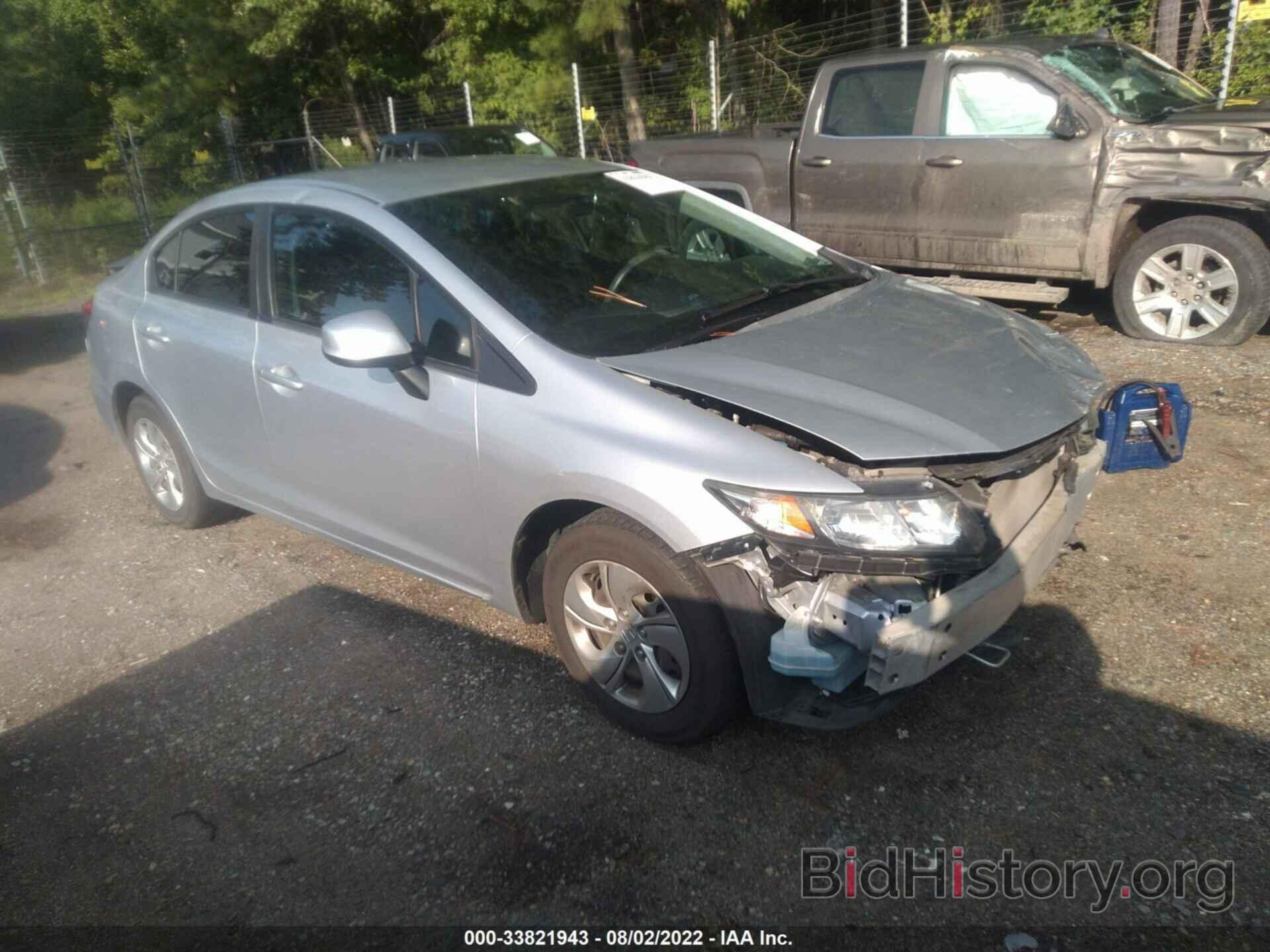 Photo 2HGFB2F5XDH567404 - HONDA CIVIC SDN 2013