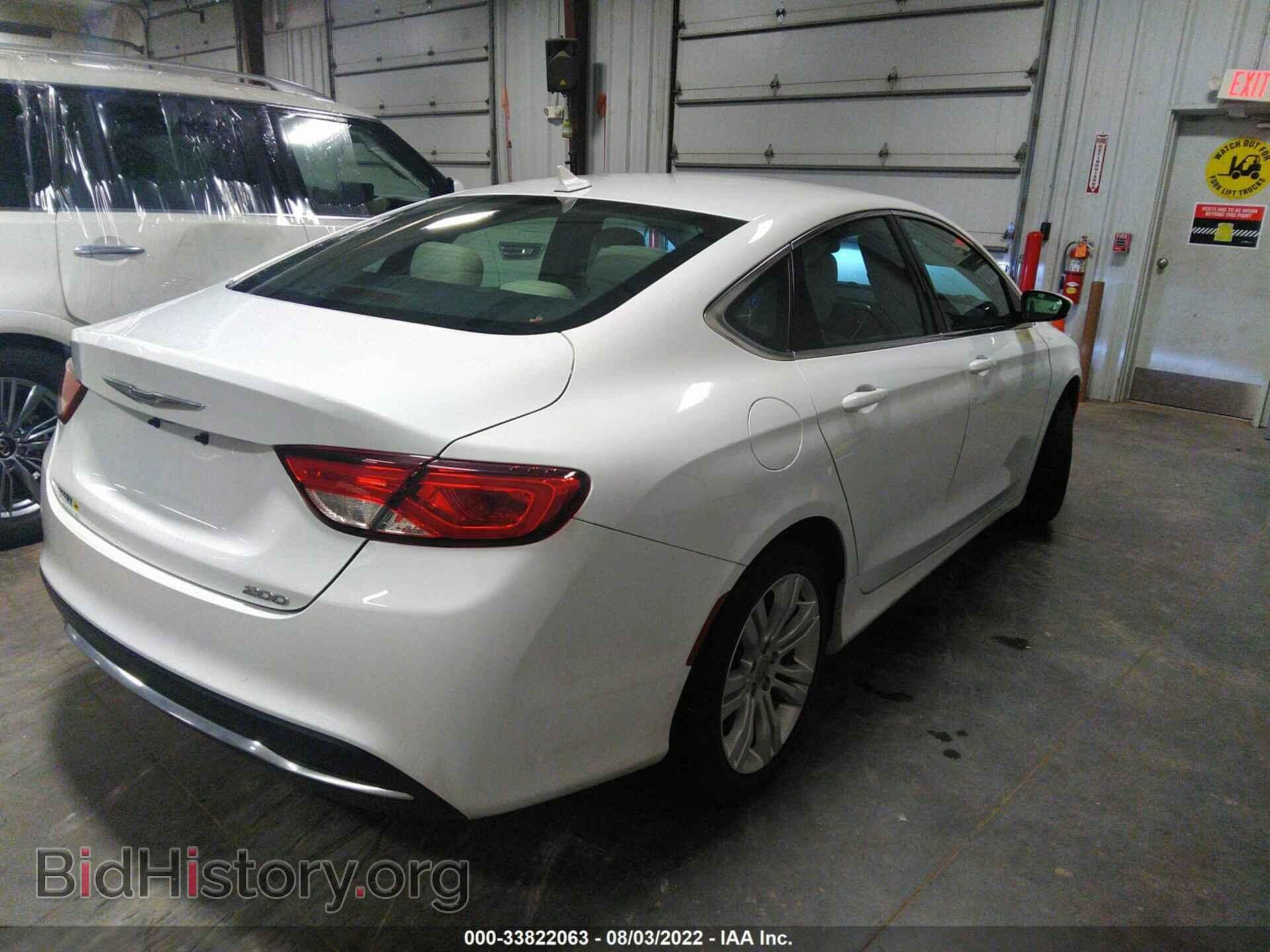2016 CHRYSLER 200 - VIN: 1C3CCCABXGN118743 - Фото 4