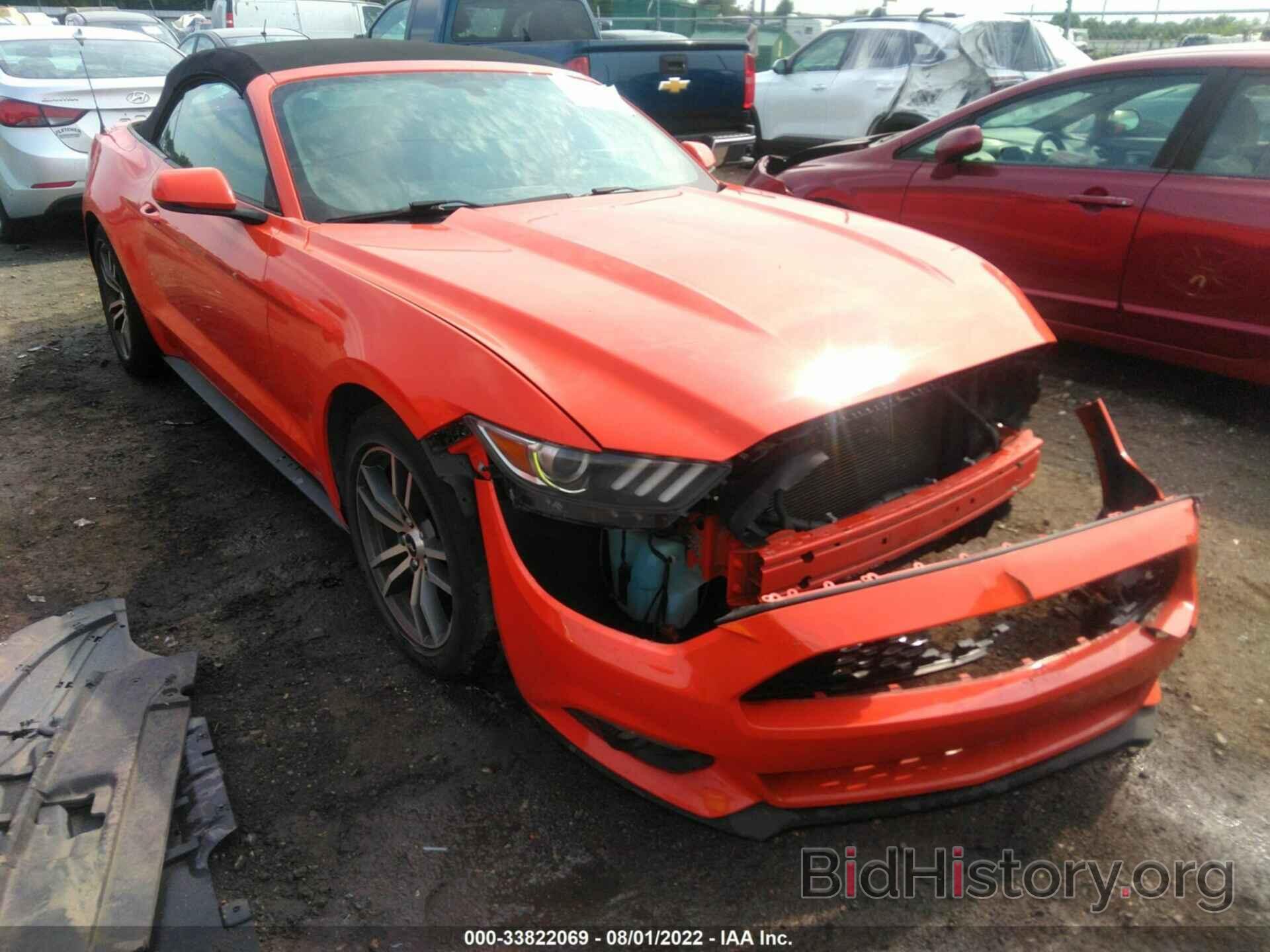 Photo 1FATP8UH3G5217150 - FORD MUSTANG 2016