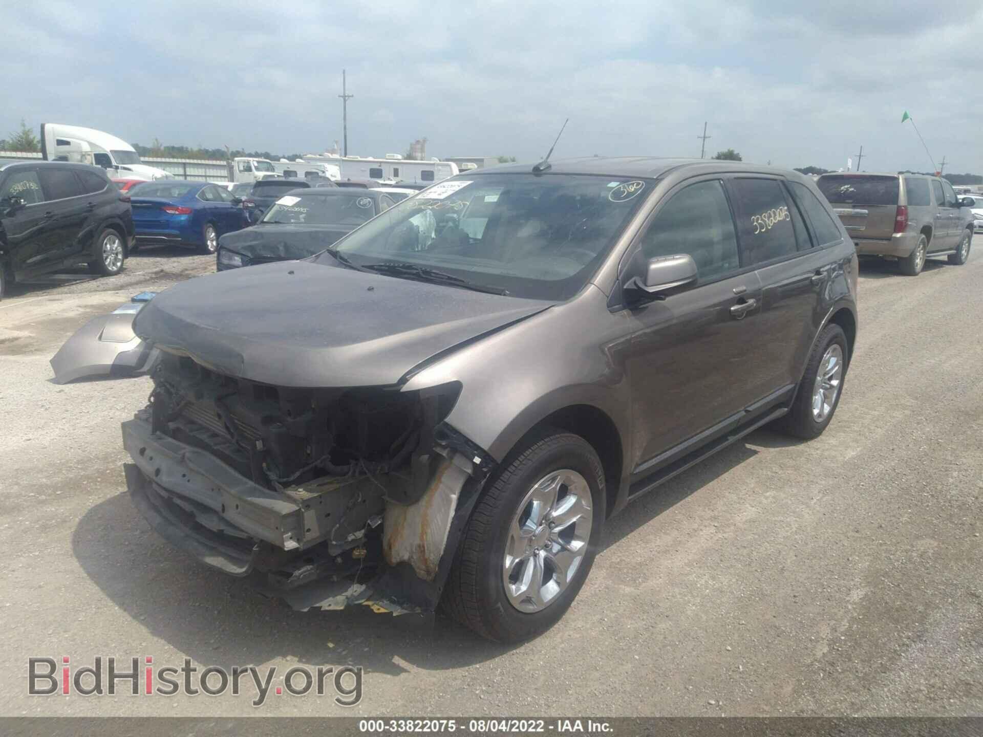 2013 FORD EDGE - VIN: 2FMDK3J98DBC11263 - Фото 2
