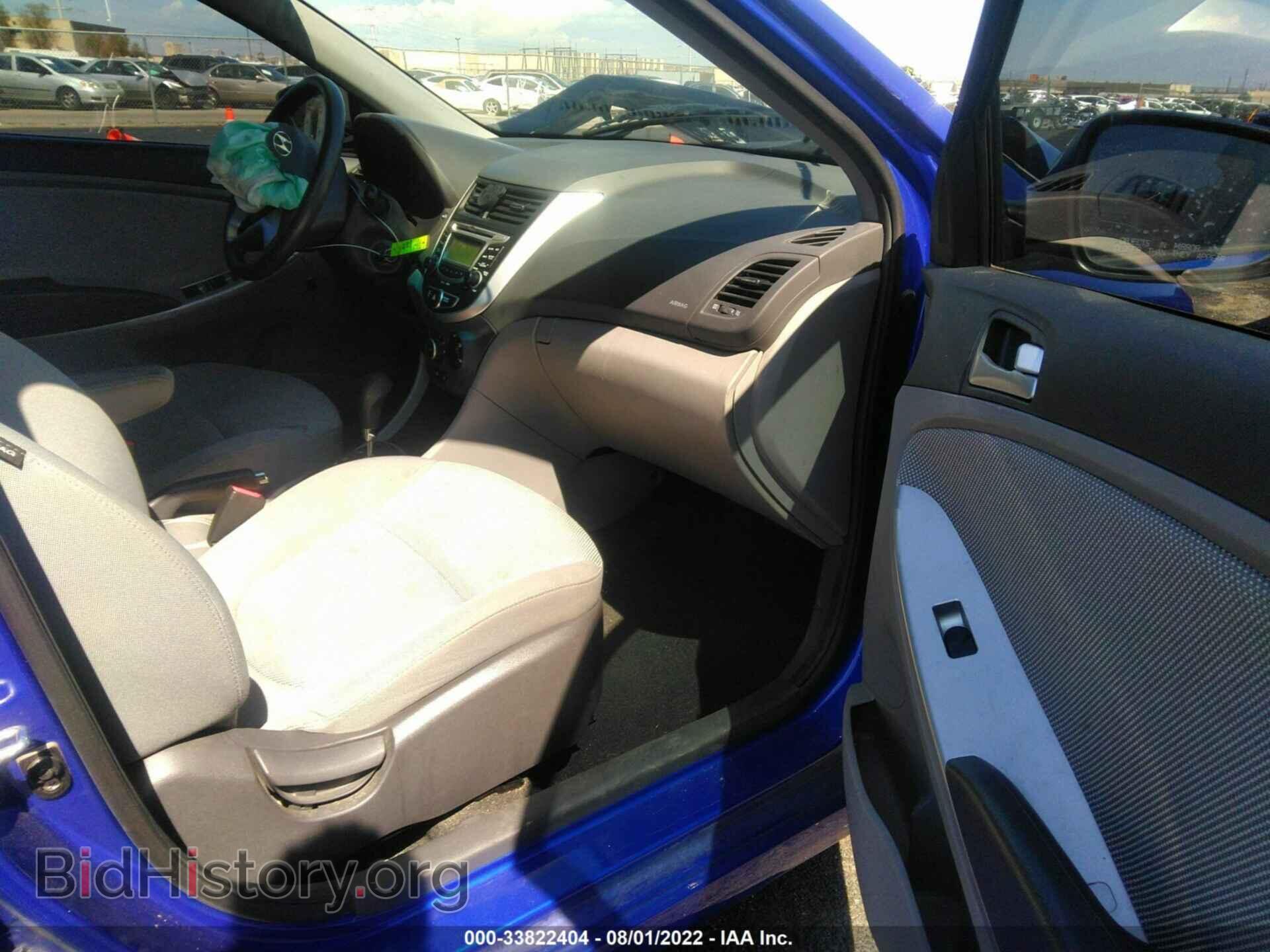 2012 HYUNDAI ACCENT - VIN: KMHCT4AE2CU213627 - Фото 5