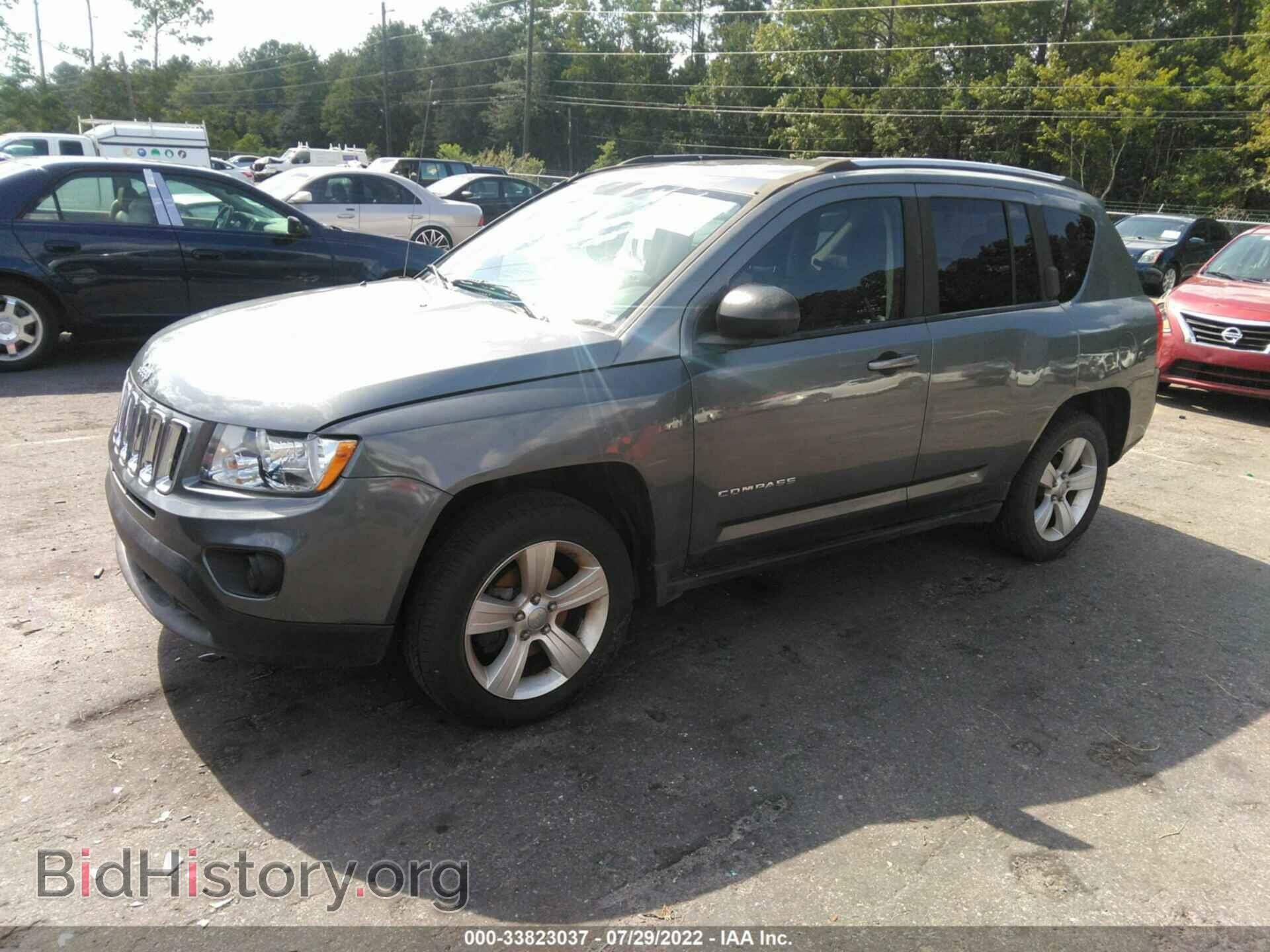 2012 JEEP COMPASS - VIN: 1C4NJDBB6CD555542 - Фото 2