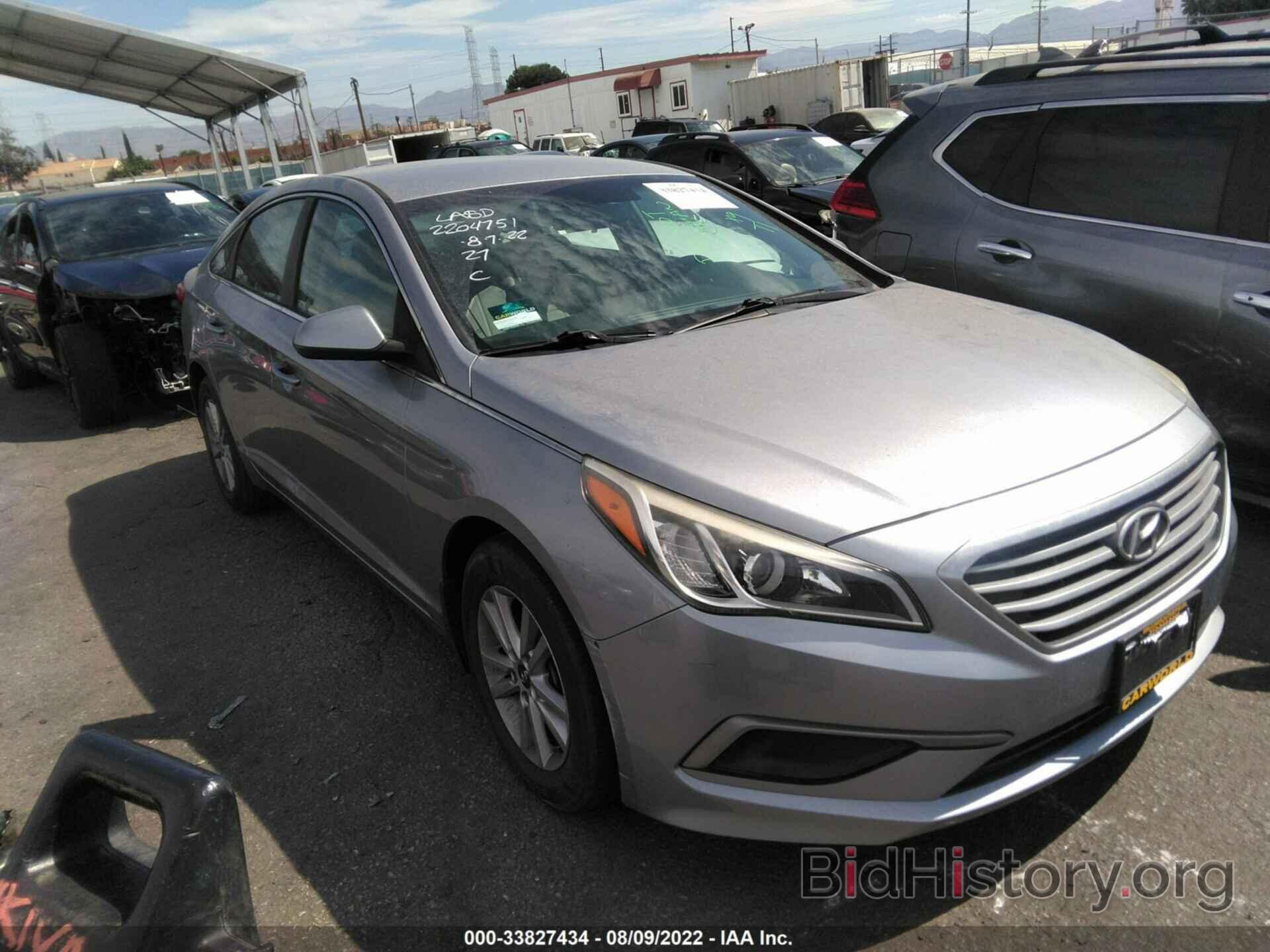 Photo 5NPE24AF1GH399931 - HYUNDAI SONATA 2016