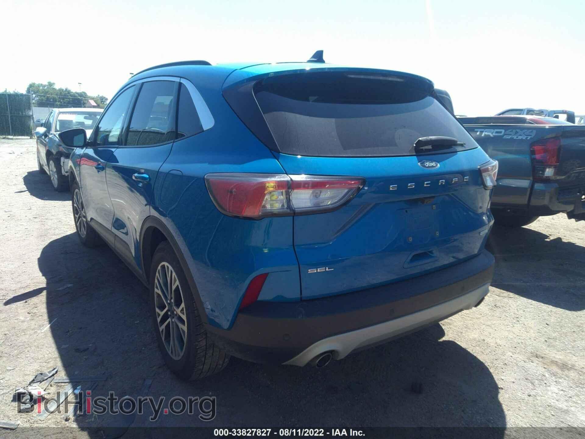 2020 FORD ESCAPE - VIN: 1FMCU0H67LUB18436 - Фото 3
