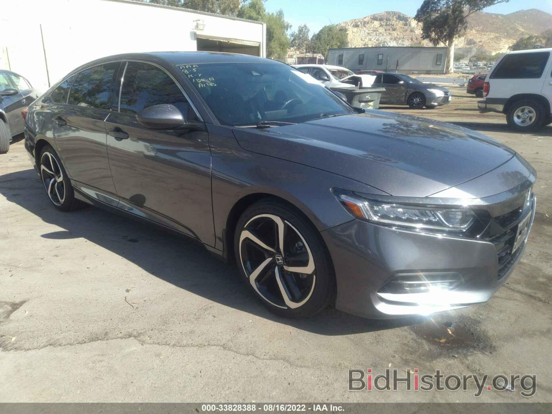 Photo 1HGCV2F35KA006192 - HONDA ACCORD SEDAN 2019