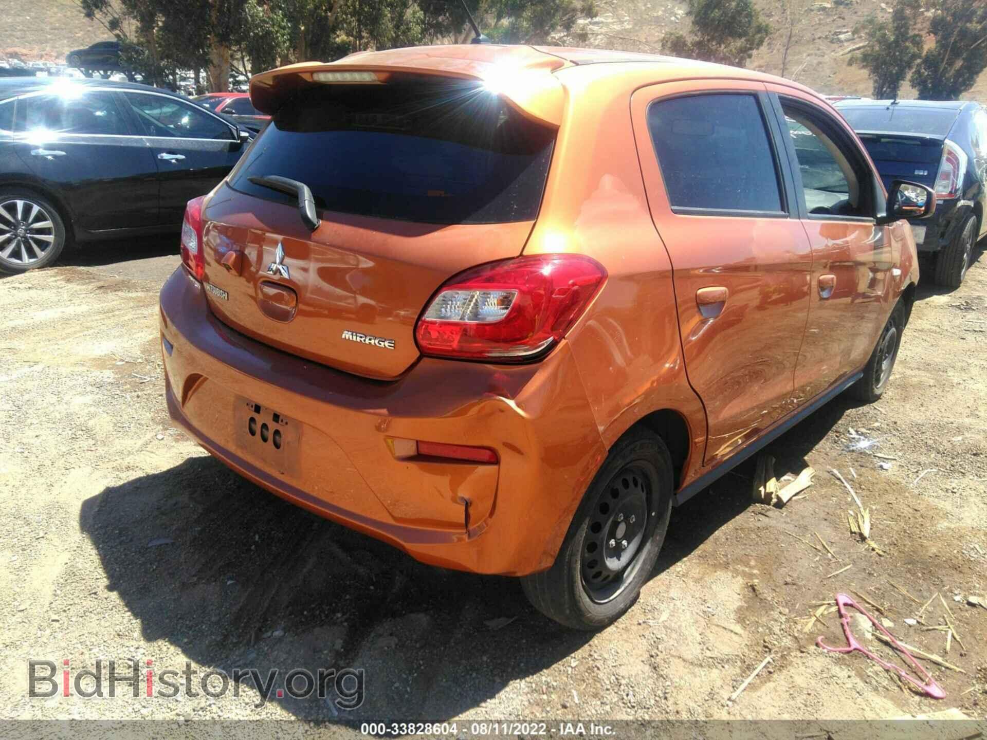 2019 MITSUBISHI MIRAGE - VIN: ML32A3HJ7KH014604 - Фото 4