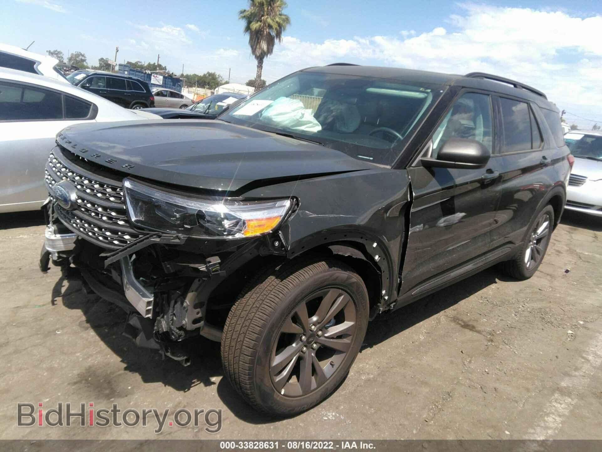 2021 FORD EXPLORER - VIN: 1FMSK7DH4MGB96075 - Фото 2