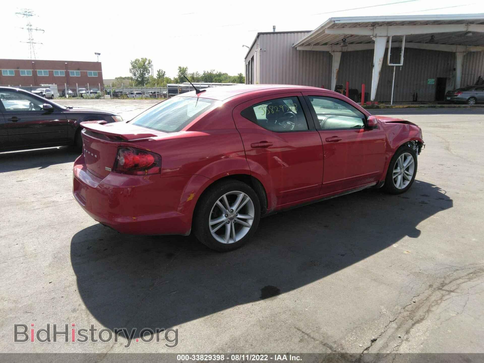 2012 DODGE AVENGER - VIN: 1C3CDZEG8CN309769 - Фото 4