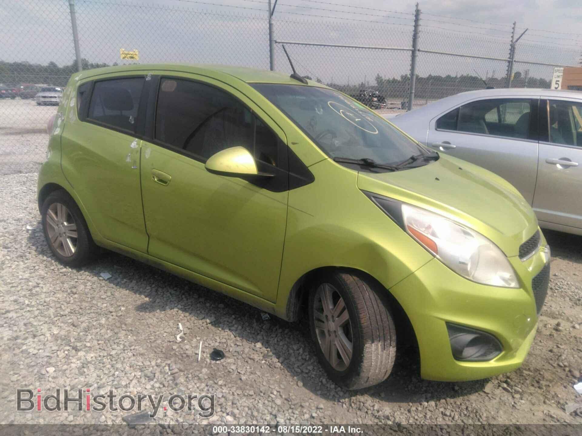 Photo KL8CD6S98DC509279 - CHEVROLET SPARK 2013