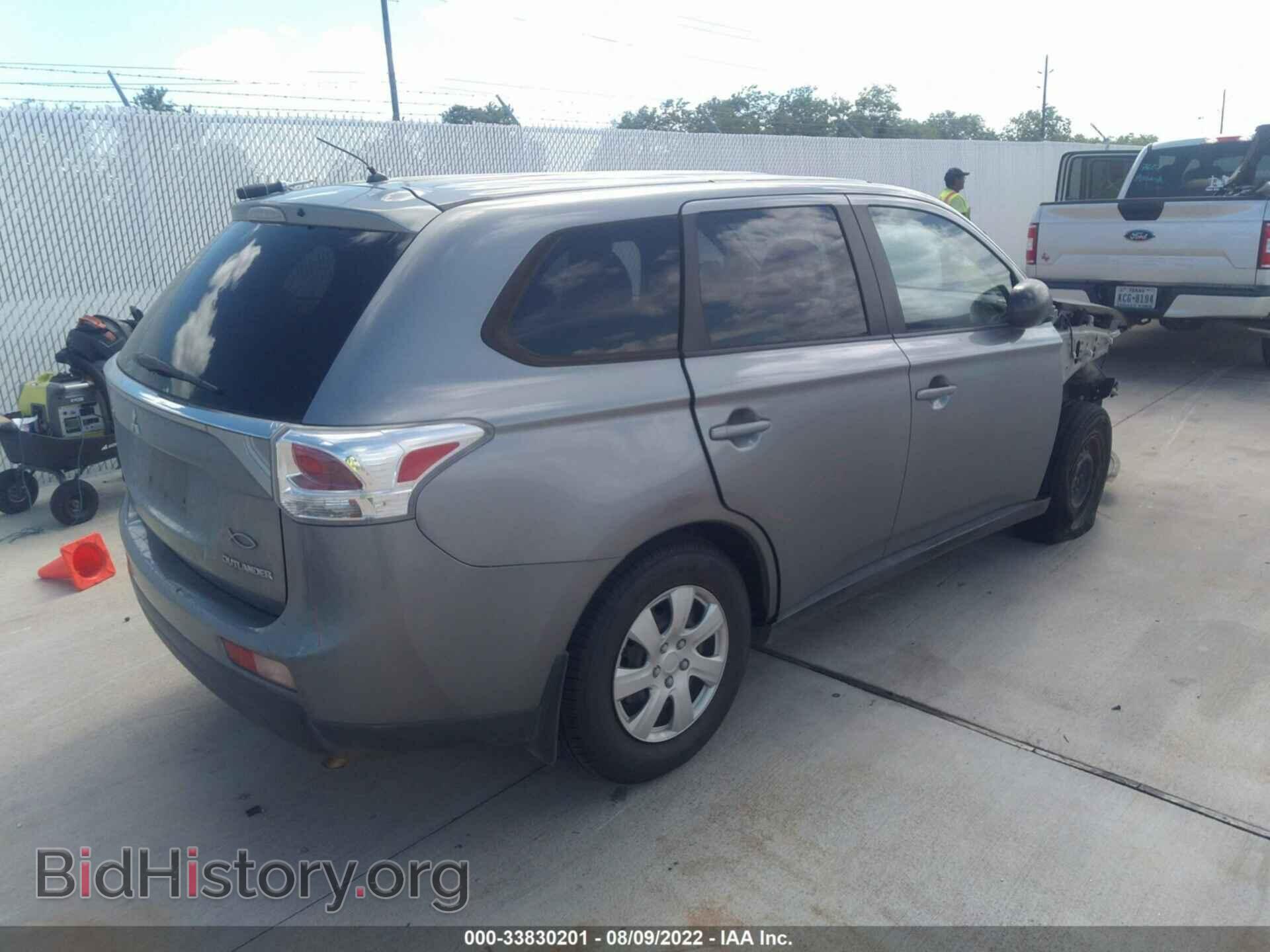 2014 MITSUBISHI OUTLANDER - VIN: JA4AD2A30EZ017083 - Фото 4