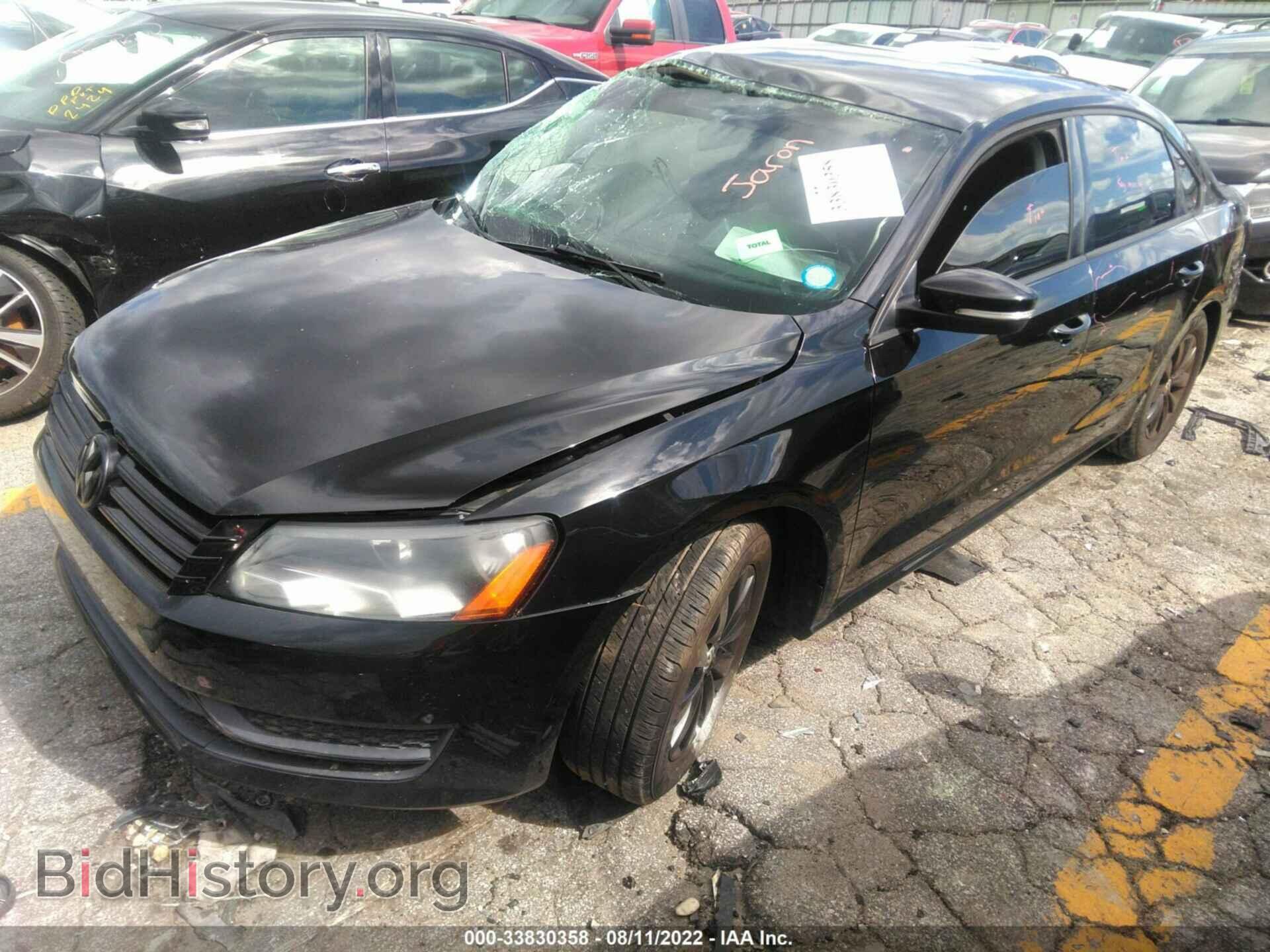 2014 VOLKSWAGEN PASSAT - VIN: 1VWAP7A38EC006519 - Фото 2