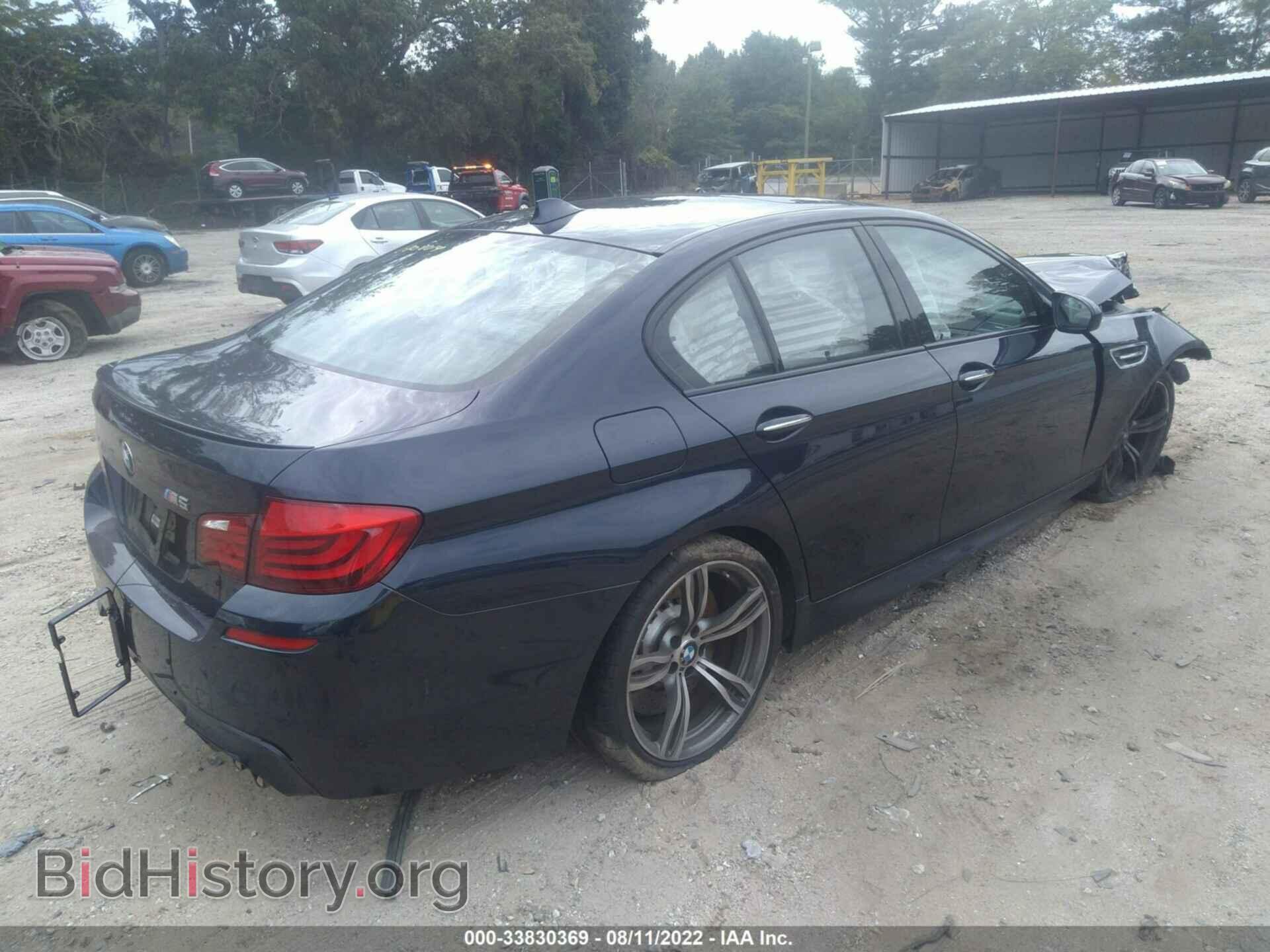 2013 BMW M5 - VIN: WBSFV9C53DC773372 - Фото 4