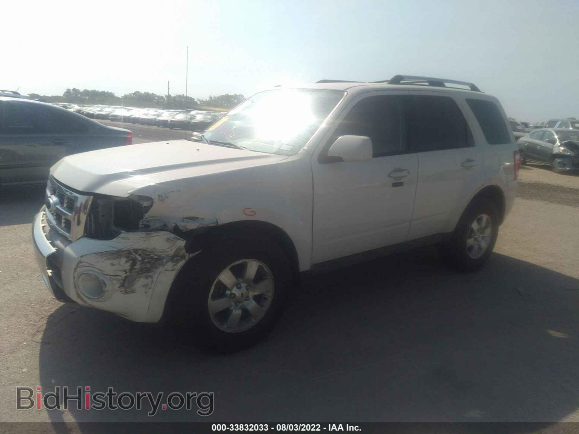 2011 FORD ESCAPE - VIN: 1FMCU9EG2BKC13191 - Фото 2