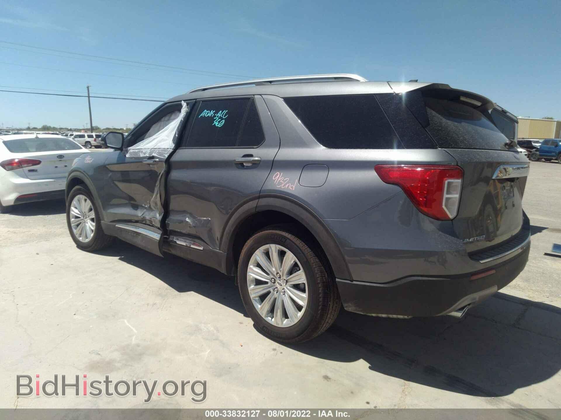 2022 FORD EXPLORER - VIN: 1FM5K7FW6NNA01731 - Фото 3