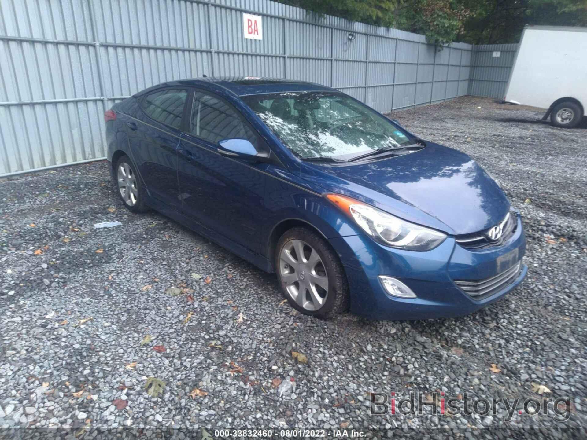 Photo KMHDH4AE3DU696715 - HYUNDAI ELANTRA 2013