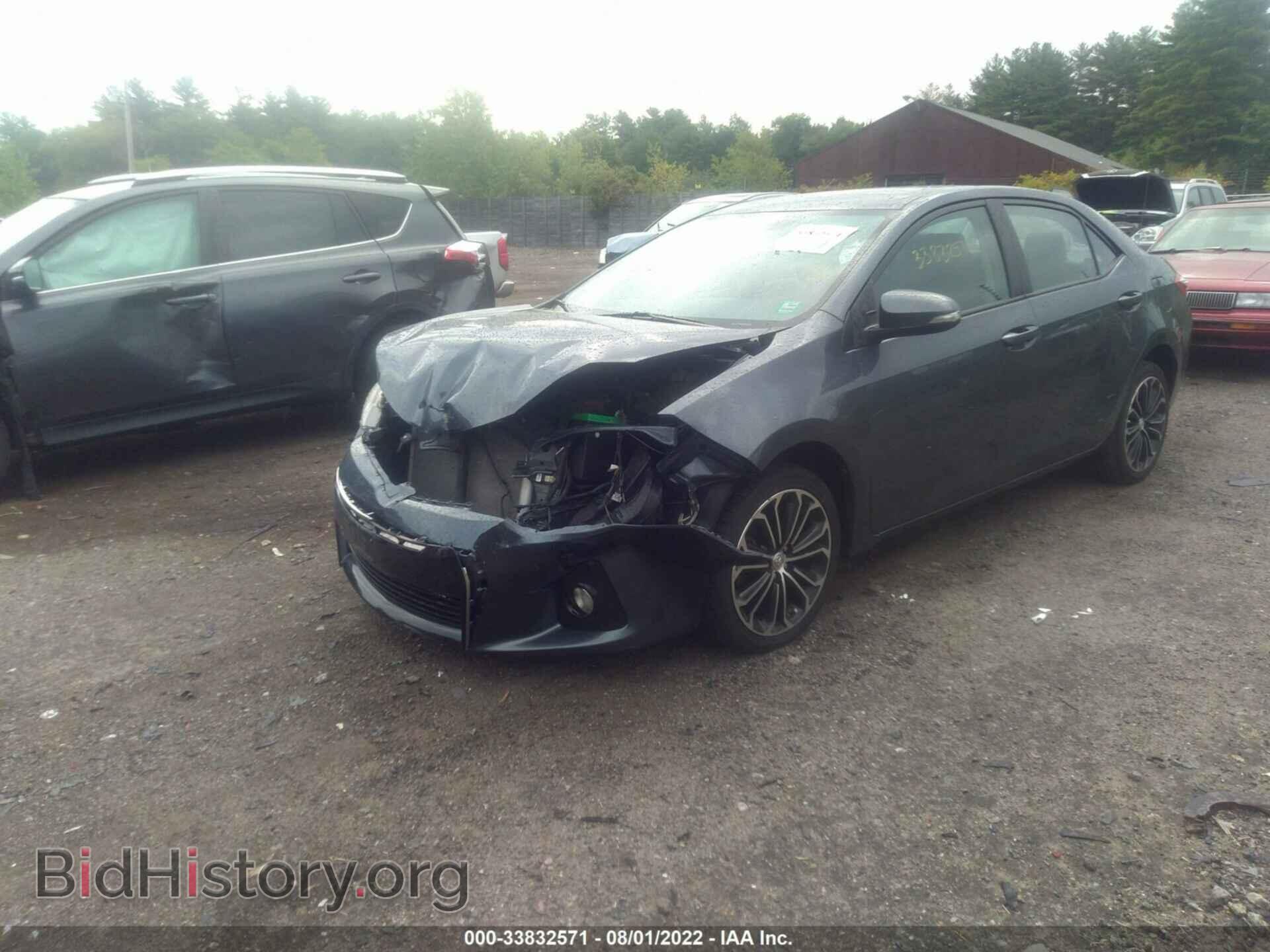 2014 TOYOTA COROLLA - VIN: 2T1BURHE1EC049237 - Фото 2