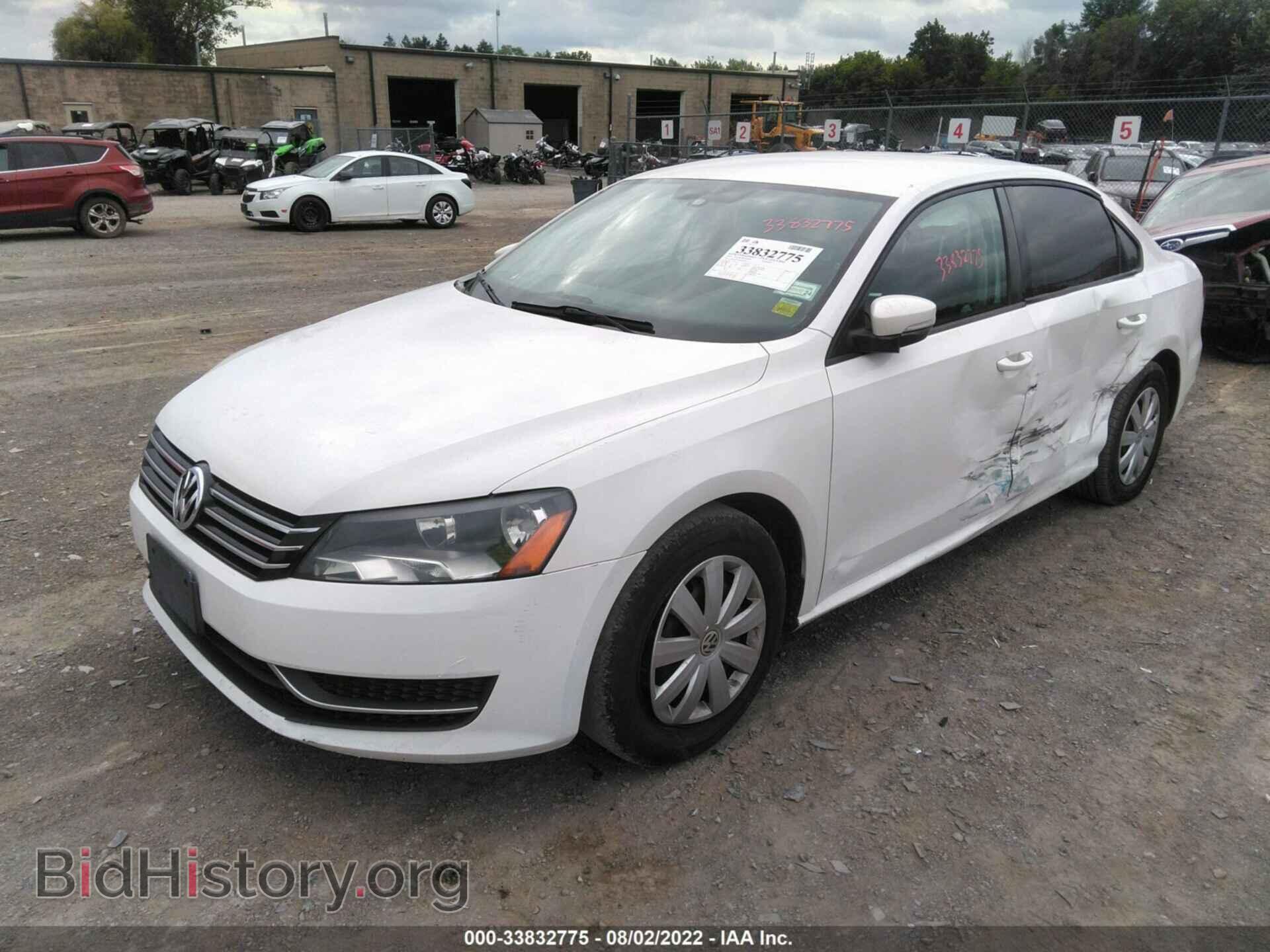 2013 VOLKSWAGEN PASSAT - VIN: 1VWAP7A3XDC080071 - Фото 2