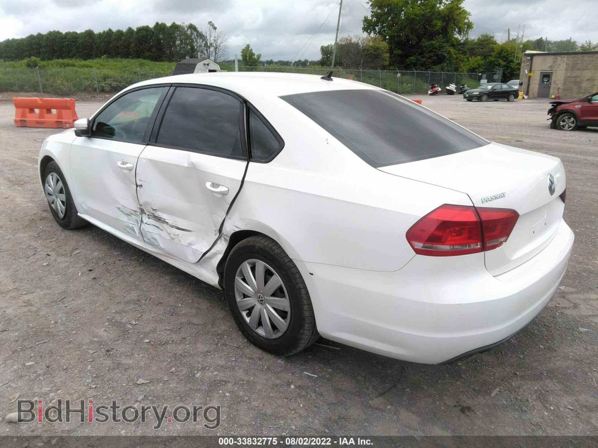 2013 VOLKSWAGEN PASSAT - VIN: 1VWAP7A3XDC080071 - Фото 3