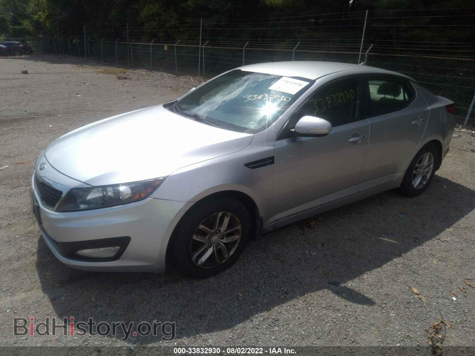 2013 KIA OPTIMA - VIN: KNAGM4A76D5390419 - Фото 2