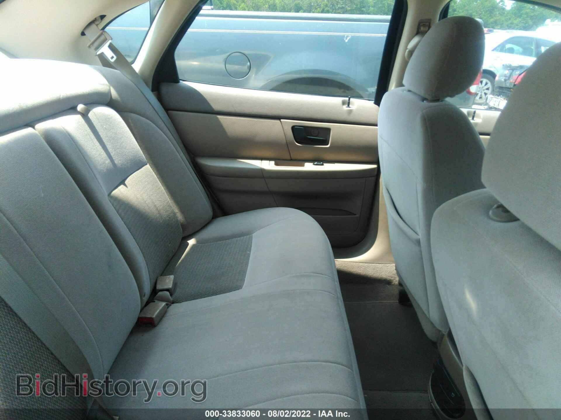 2006 FORD TAURUS - VIN: 1FAFP53U76A191460 - Фото 8