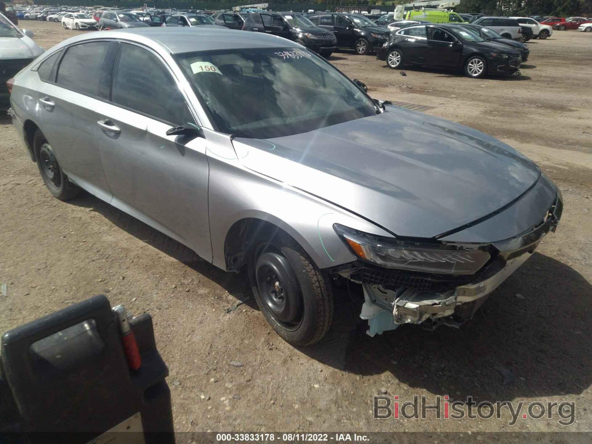 Photo 1HGCV1F3XMA065512 - HONDA ACCORD SEDAN 2021