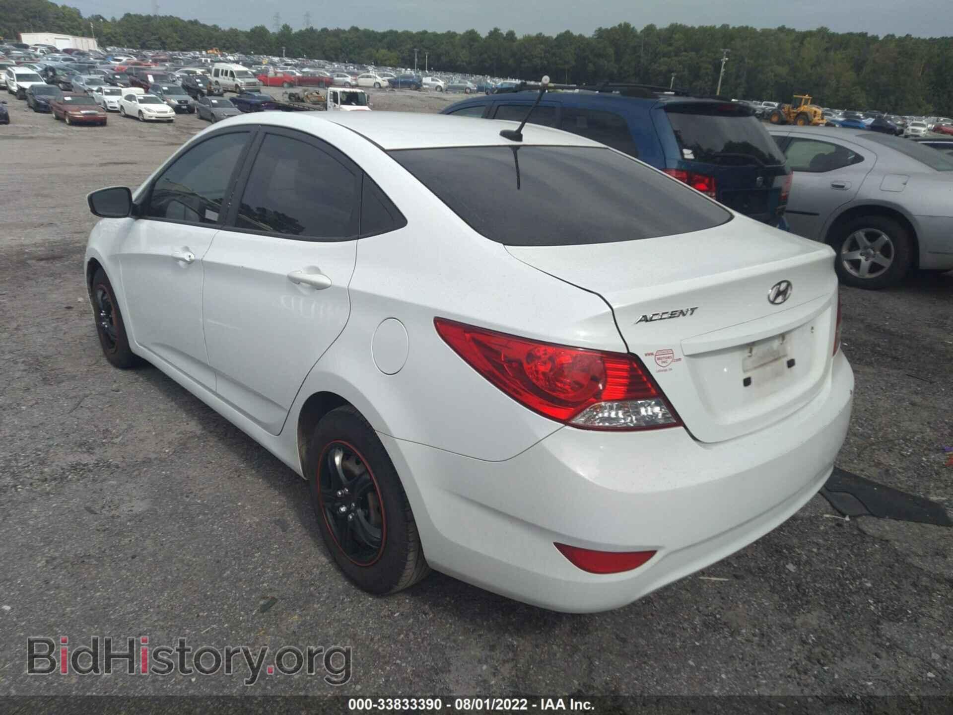 2013 HYUNDAI ACCENT - VIN: KMHCT4AE0DU532316 - Фото 3