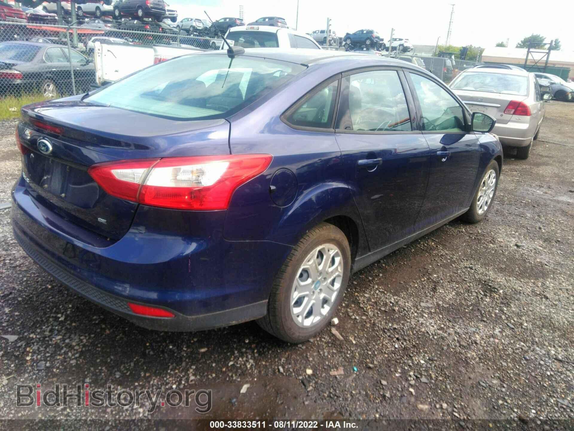 2012 FORD FOCUS - VIN: 1FAHP3F28CL106424 - Фото 4