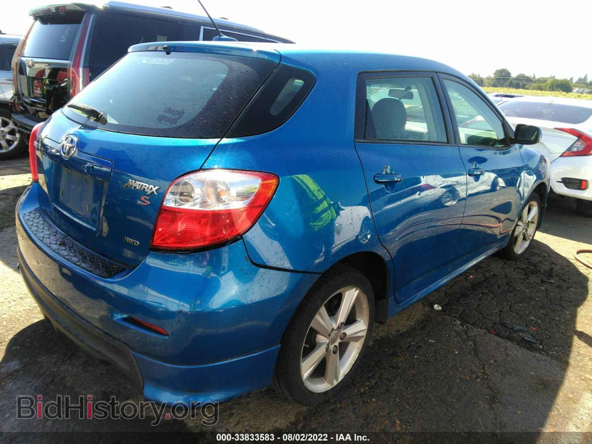 2009 TOYOTA MATRIX - VIN: 2T1LE40E69C007121 - Фото 4