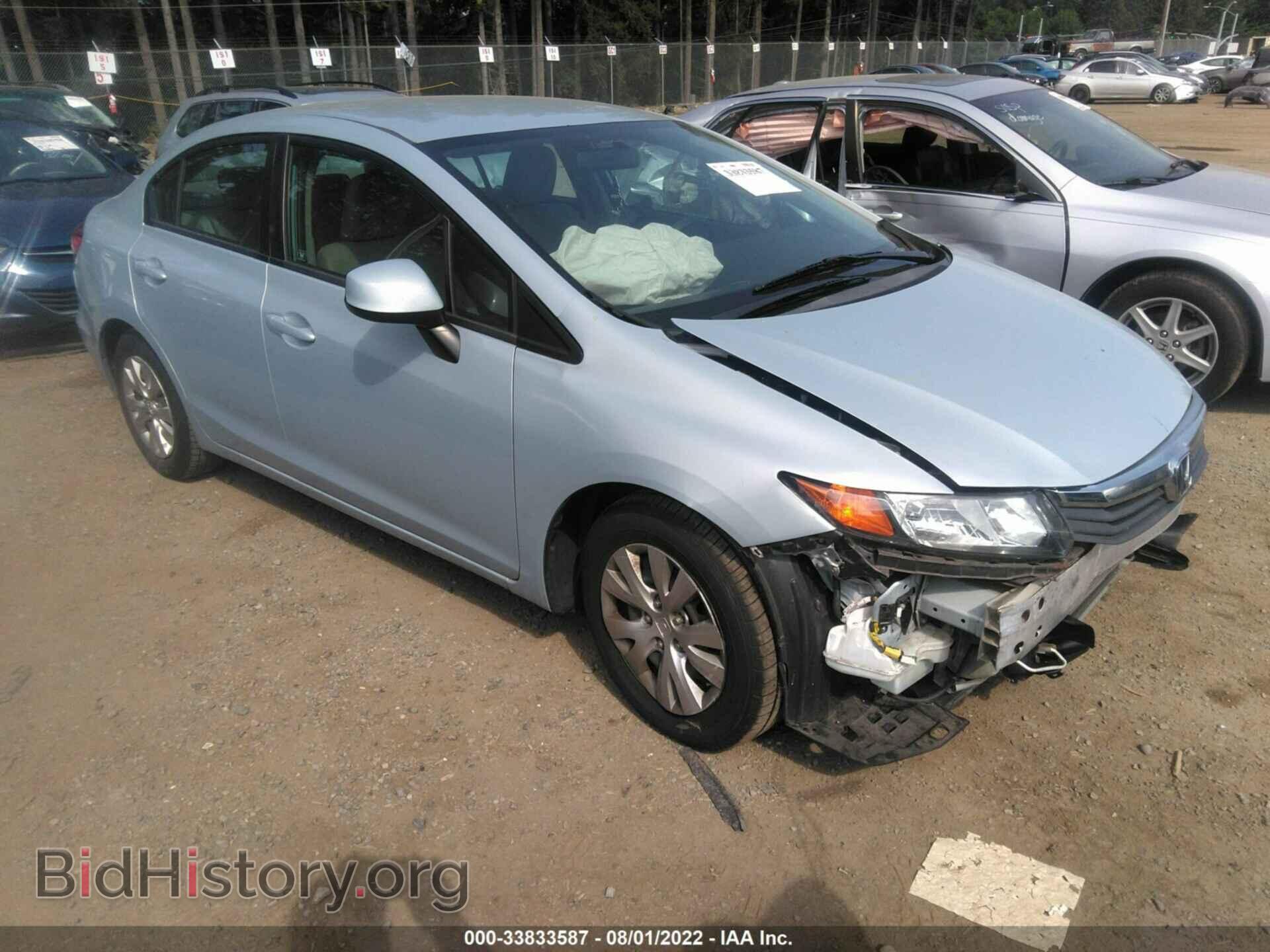Фотография 2HGFB2F59CH518645 - HONDA CIVIC SDN 2012