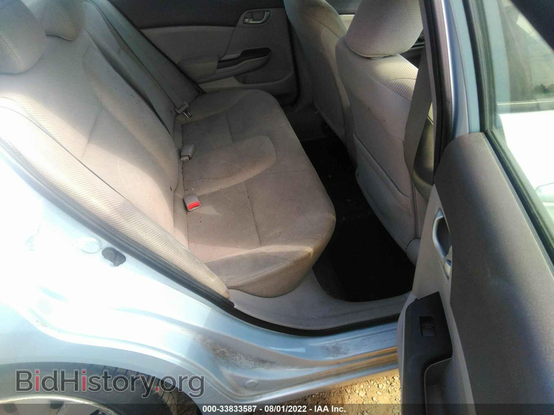 2012 HONDA CIVIC SDN - VIN: 2HGFB2F59CH518645 - Фото 8