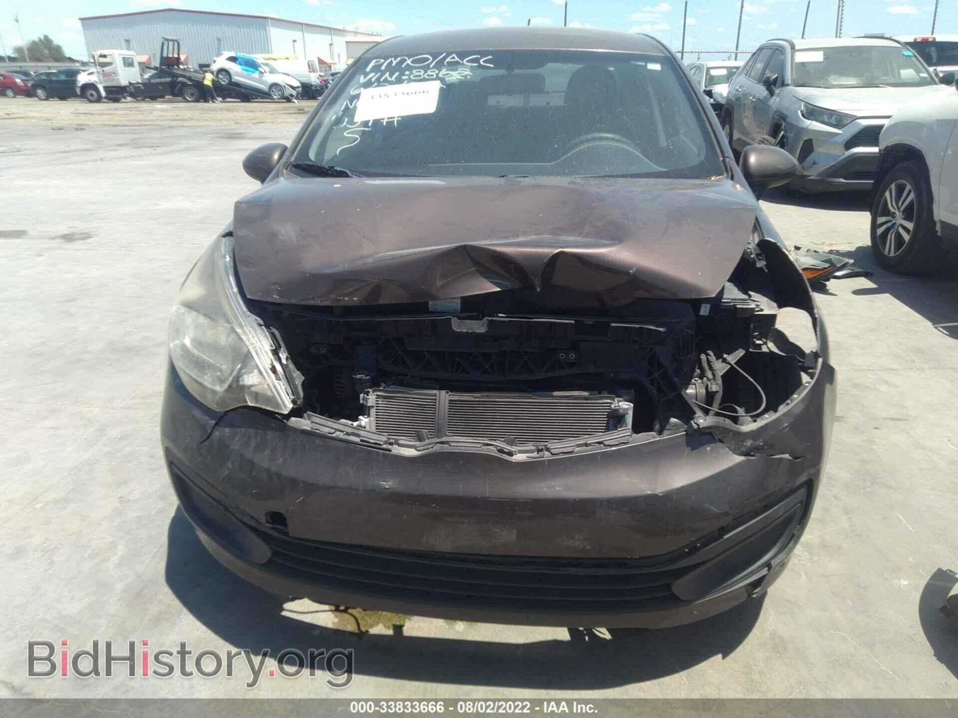 2013 KIA RIO - VIN: KNADN4A34D6158862 - Фото 6