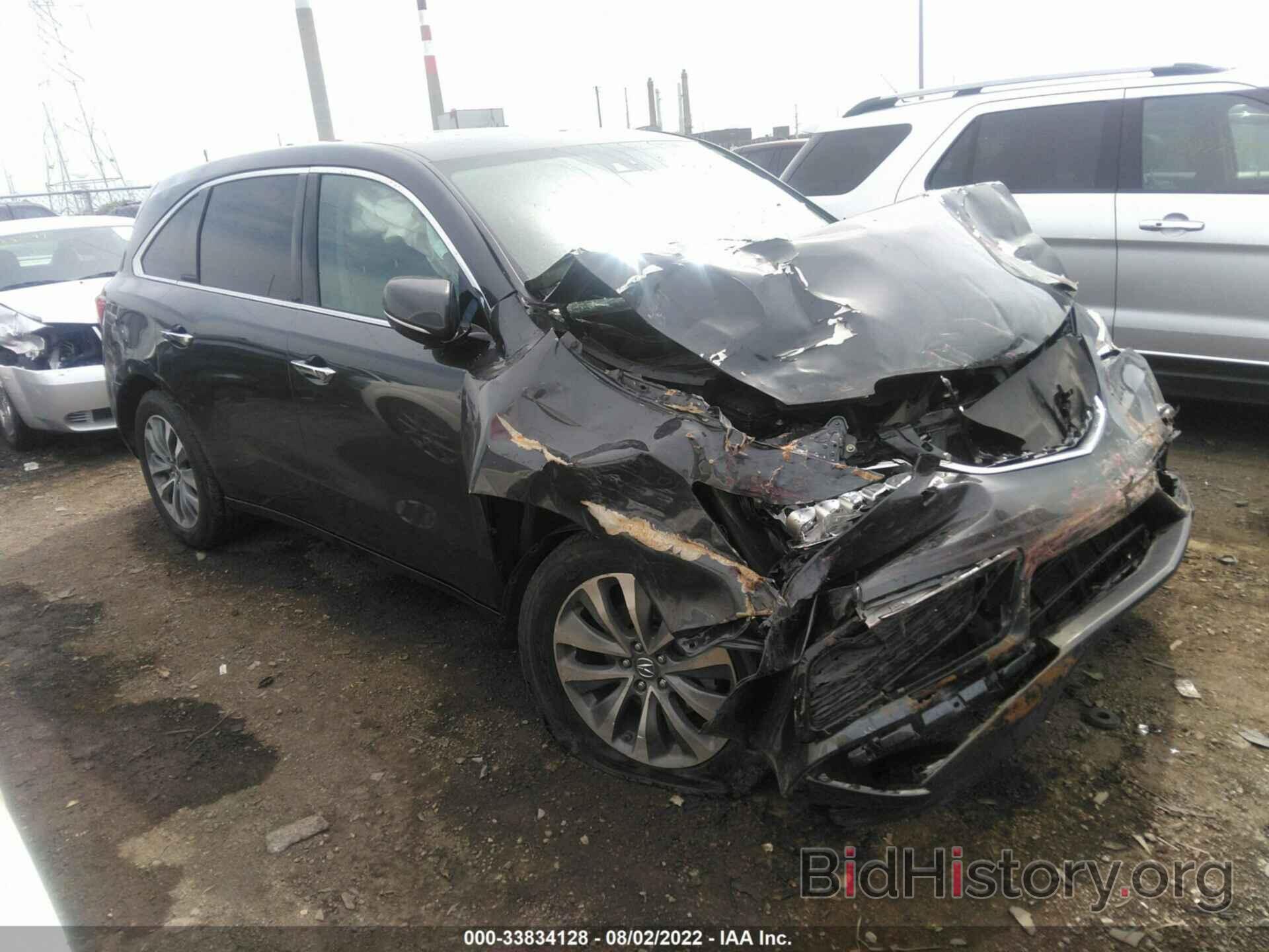 Фотография 5FRYD4H4XEB023783 - ACURA MDX 2014