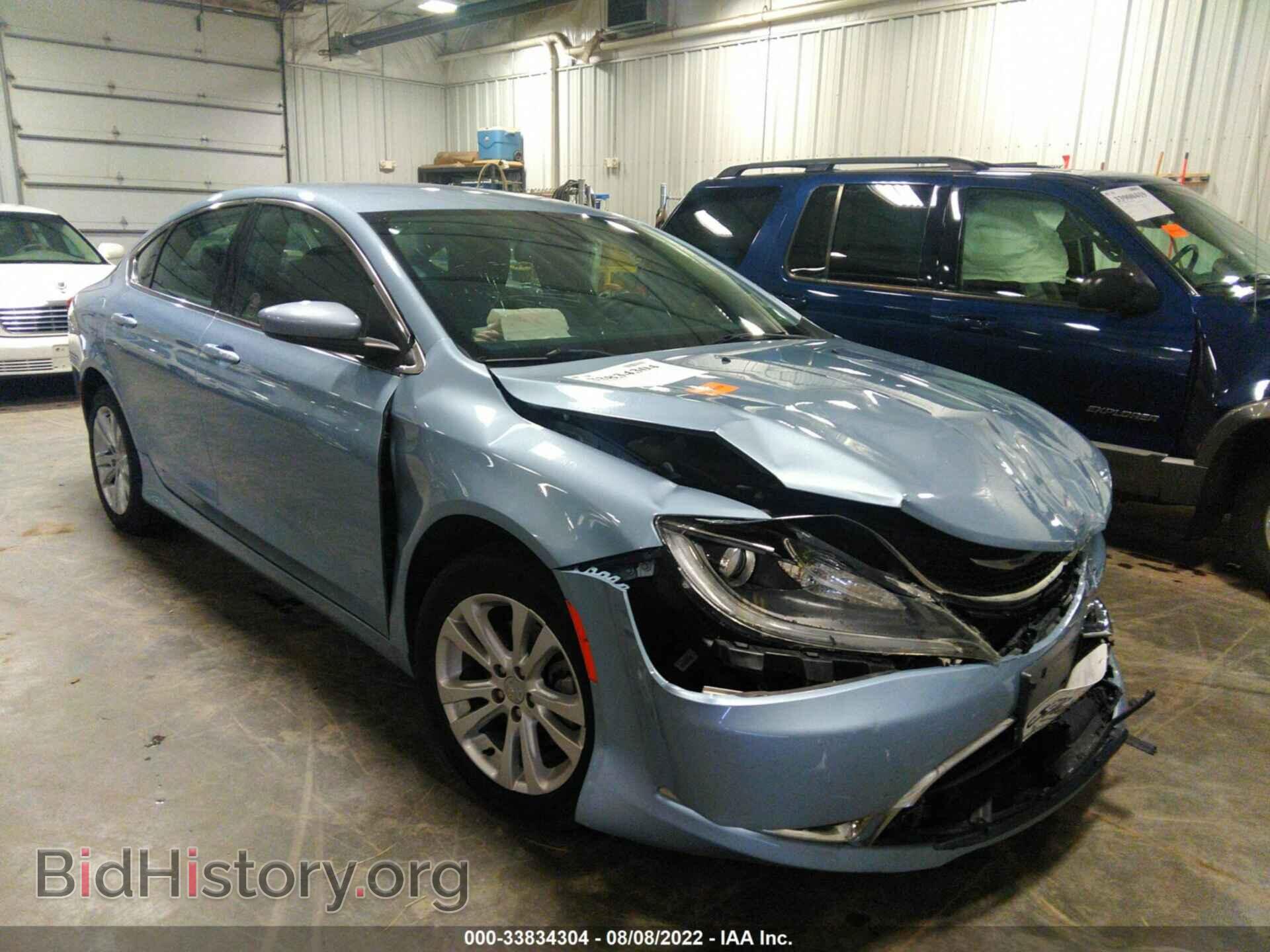 Фотография 1C3CCCAB5FN605962 - CHRYSLER 200 2015