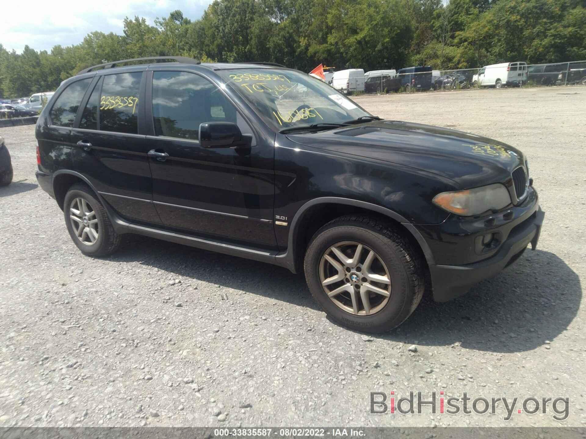 Photo 5UXFA13506LY46963 - BMW X5 2006