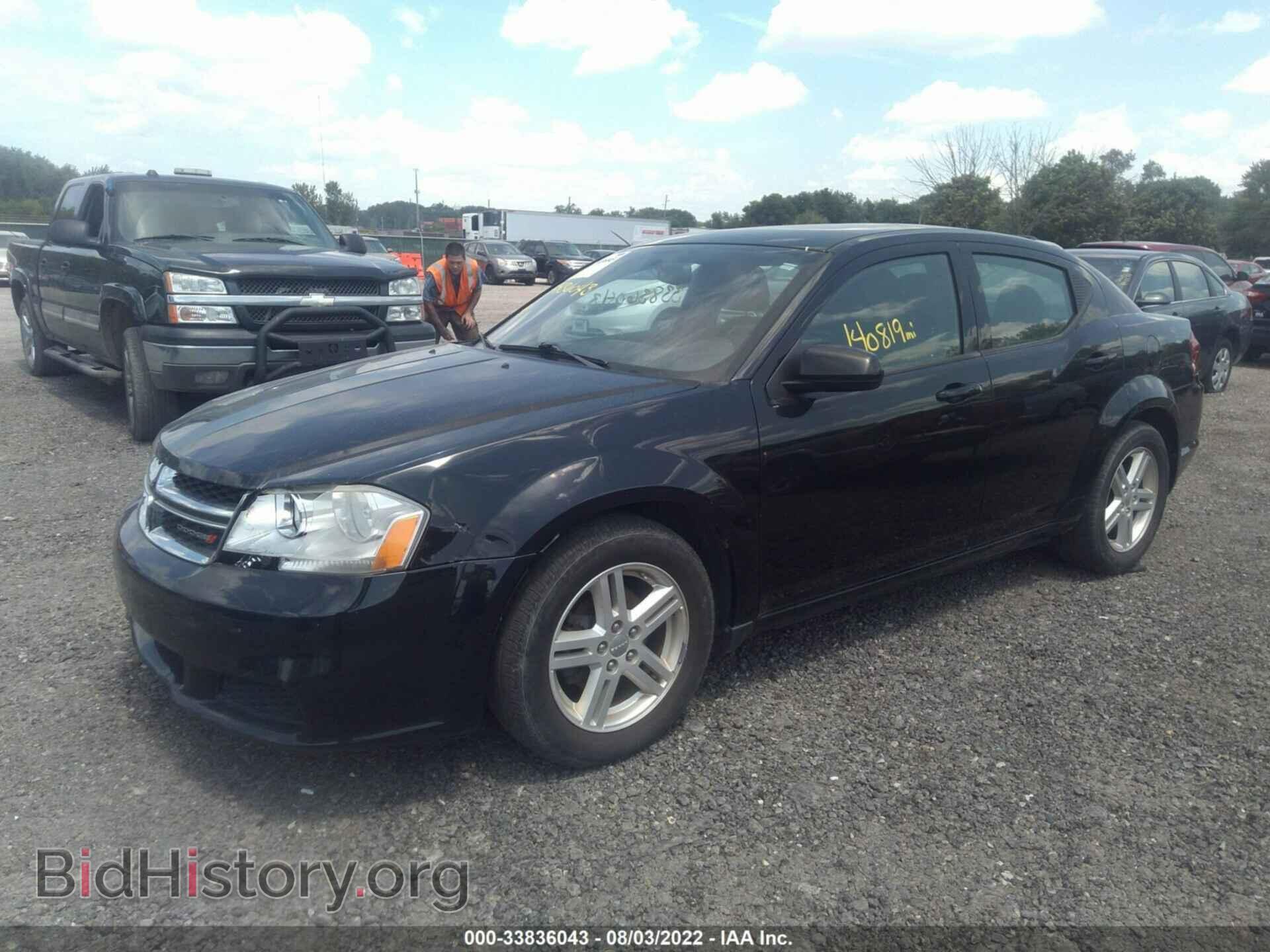 2012 DODGE AVENGER - VIN: 1C3CDZCB1CN221881 - Photo 2