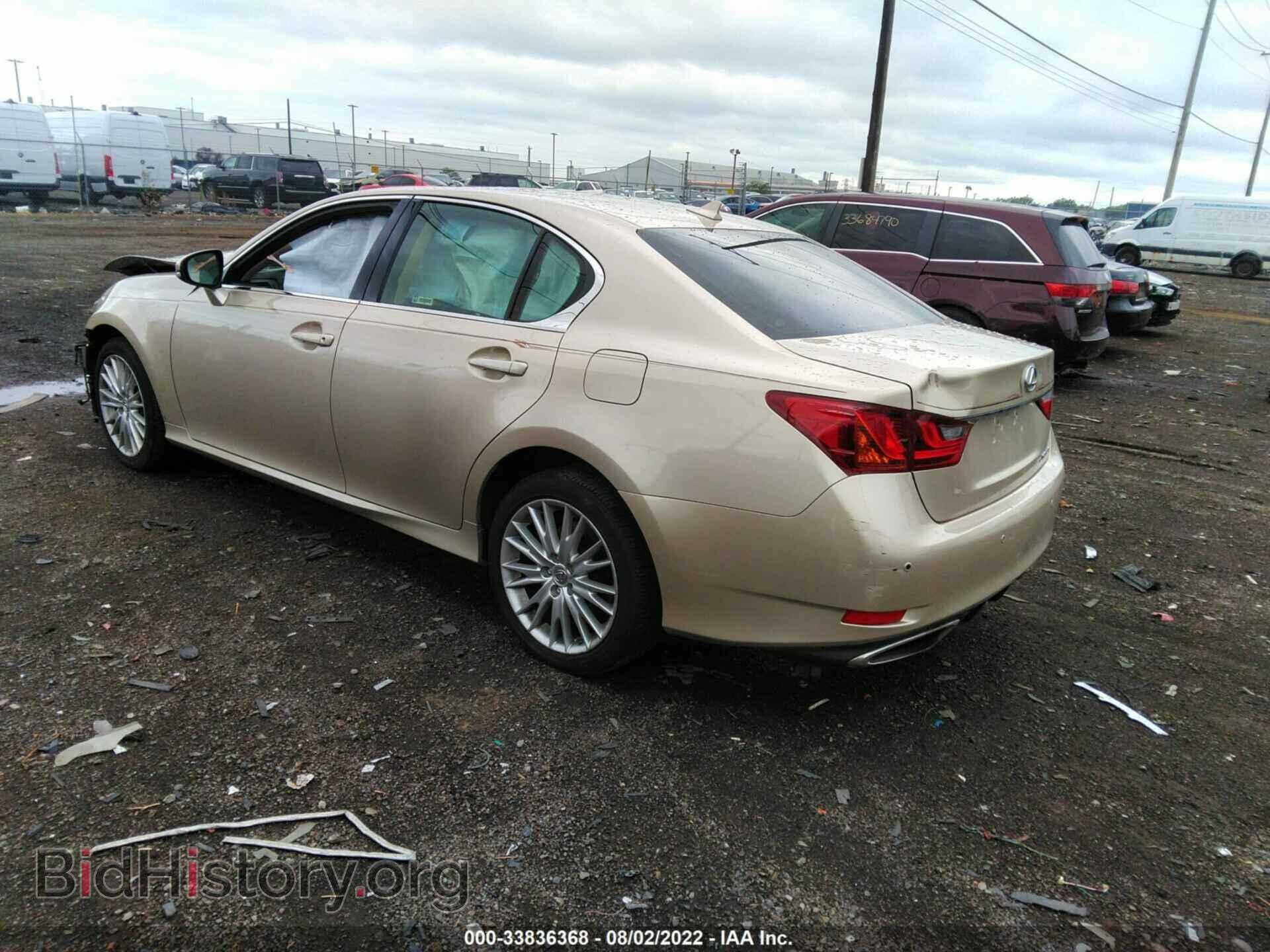 2013 LEXUS GS 350 - VIN: JTHCE1BL5D5013894 - Фото 3