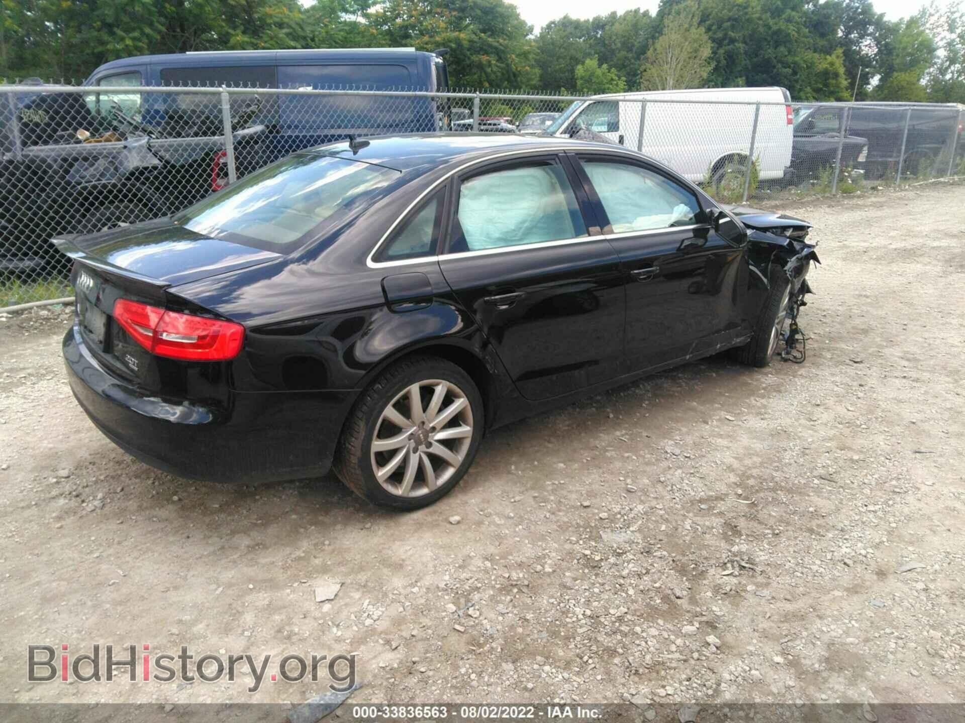 2013 AUDI A4 - VIN: WAUFFAFL3DA061954 - Фото 4