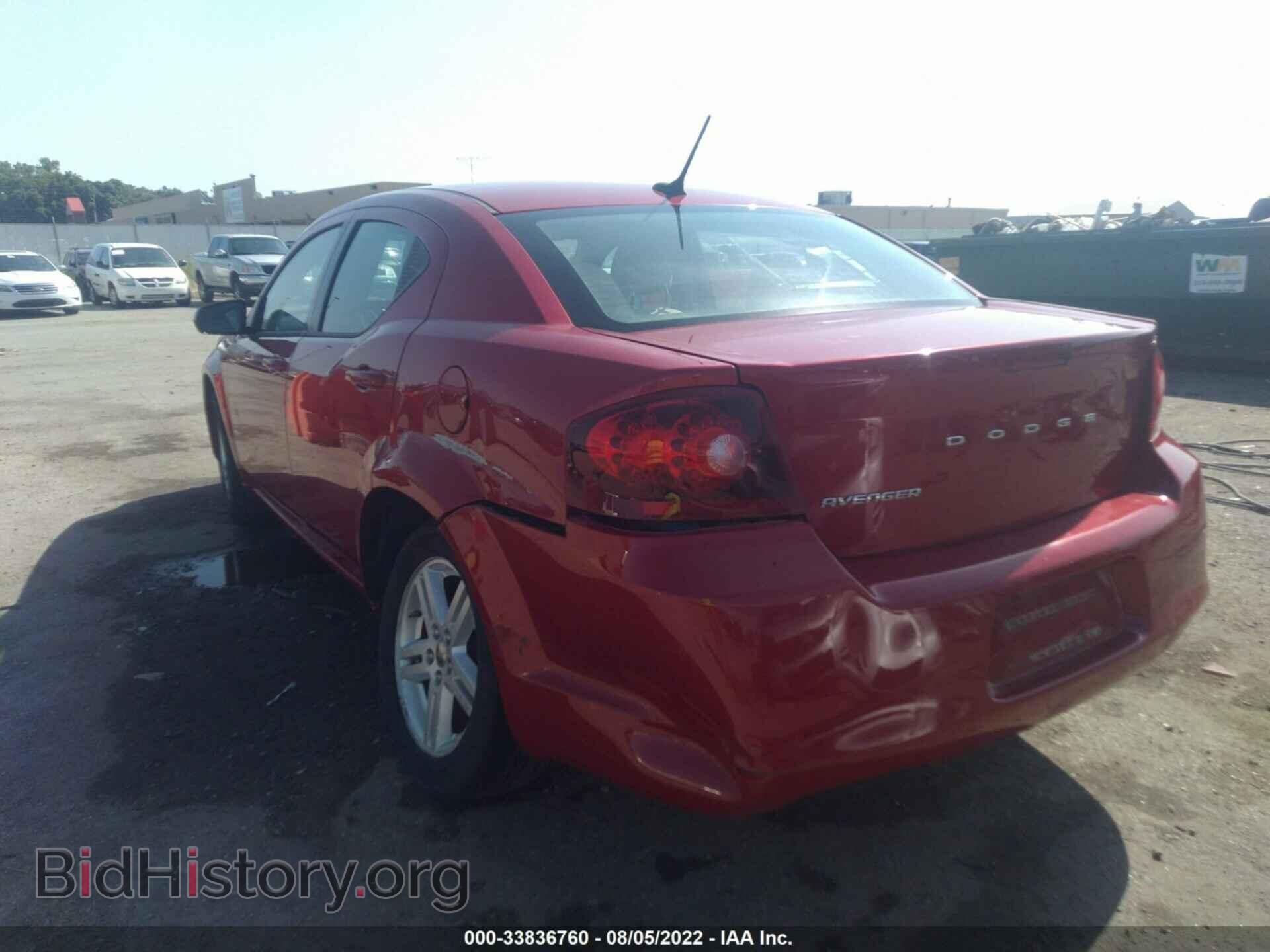 2012 DODGE AVENGER - VIN: 1C3CDZCB2CN161755 - Photo 3