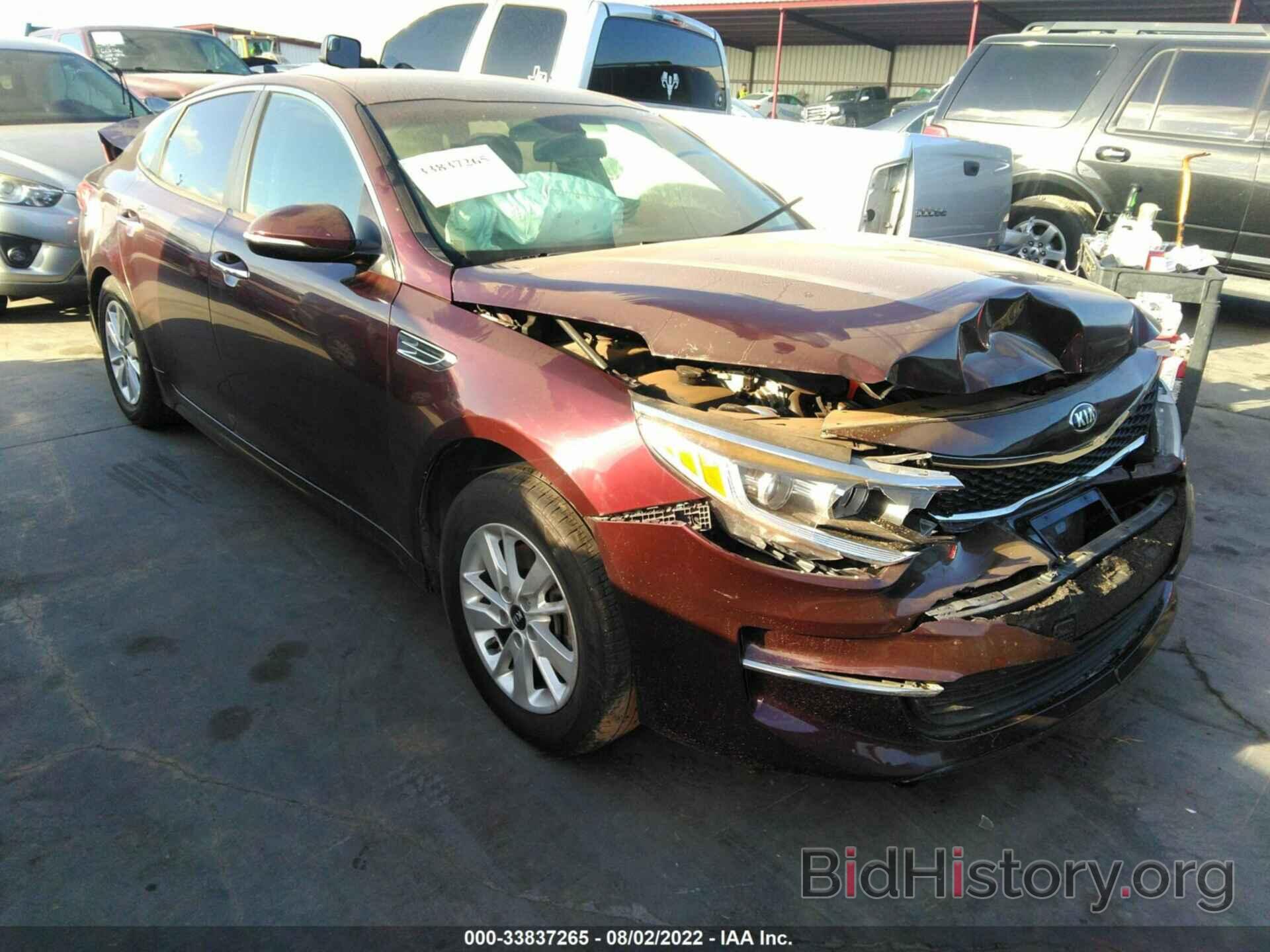 Photo 5XXGT4L38GG108894 - KIA OPTIMA 2016