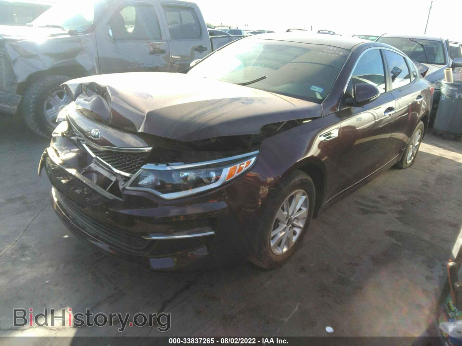 2016 KIA OPTIMA - VIN: 5XXGT4L38GG108894 - Фото 2