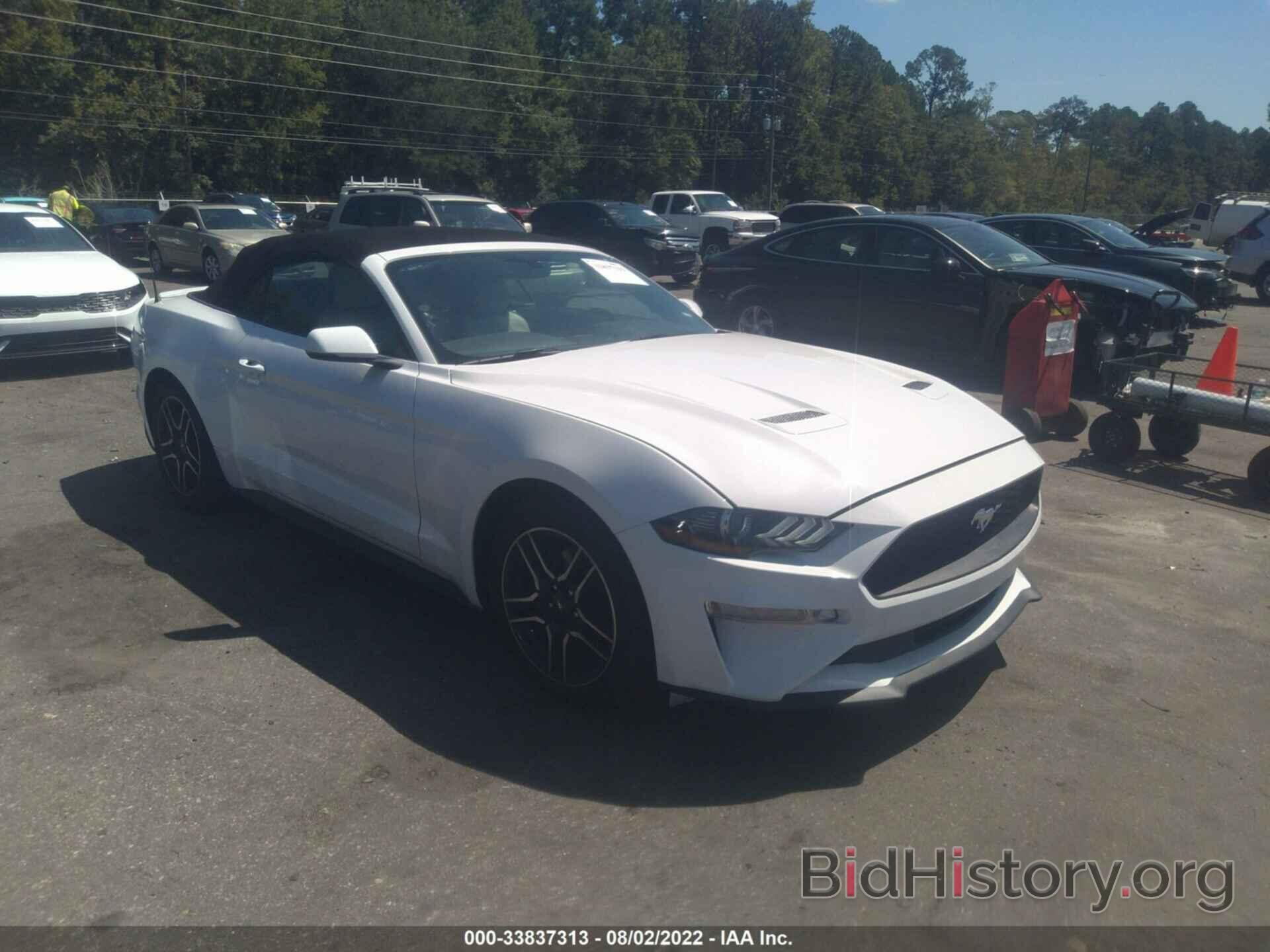 Photo 1FATP8UH5L5179737 - FORD MUSTANG 2020