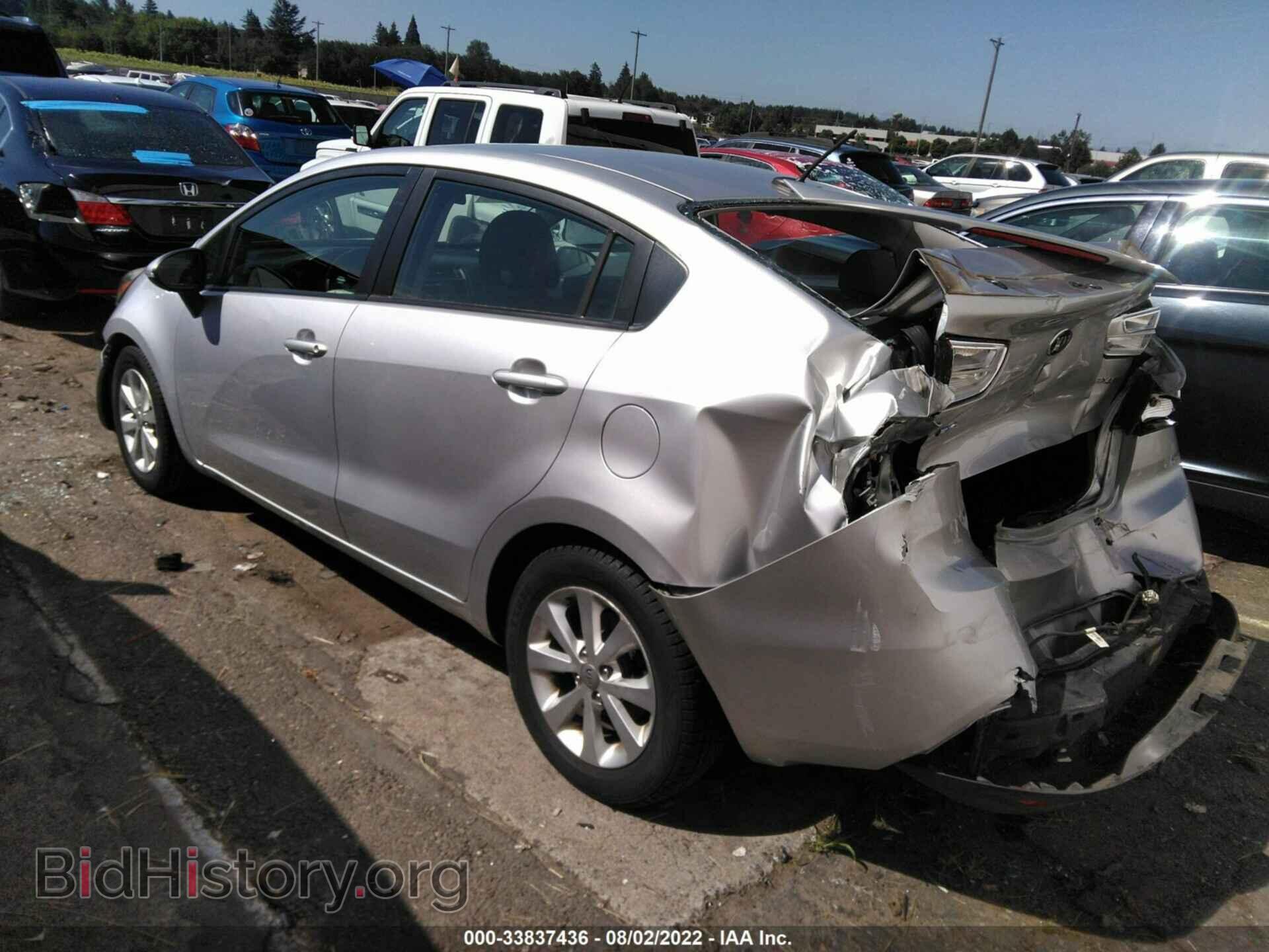 2013 KIA RIO - VIN: KNADN4A34D6156500 - Фото 3