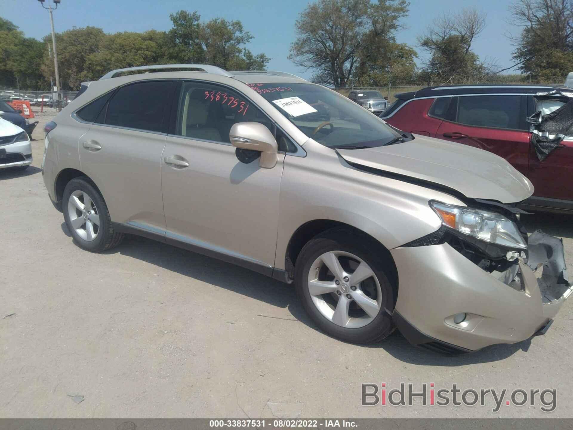 Photo 2T2BK1BA5CC152375 - LEXUS RX 350 2012