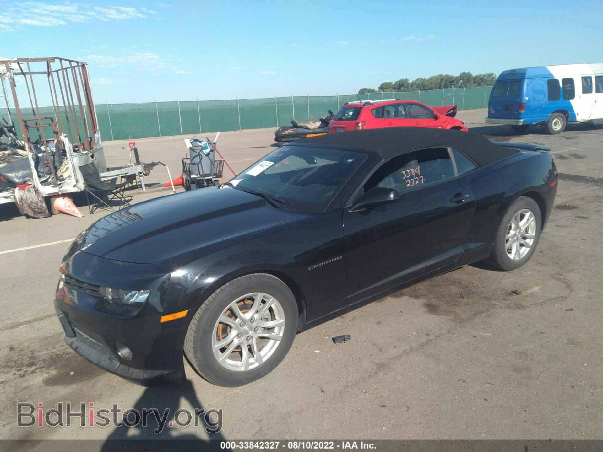 2015 CHEVROLET CAMARO - VIN: 2G1FD3D33F9113744 - Фото 2