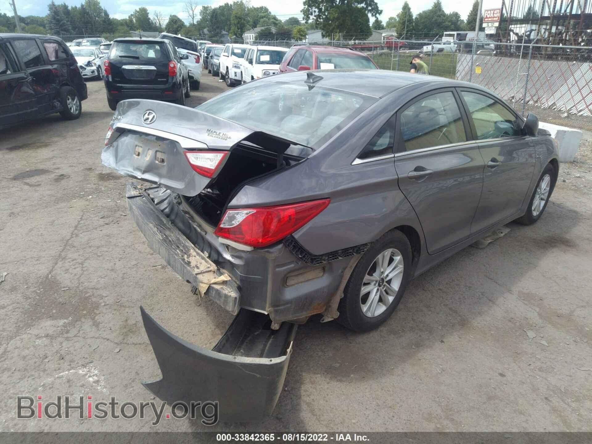 2012 HYUNDAI SONATA - VIN: 5NPEB4AC5CH406704 - Фото 4