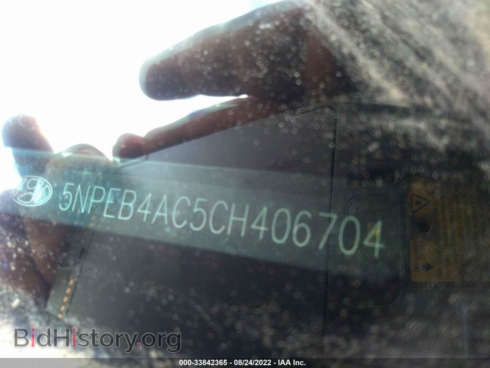 2012 HYUNDAI SONATA - VIN: 5NPEB4AC5CH406704 - Фото 9