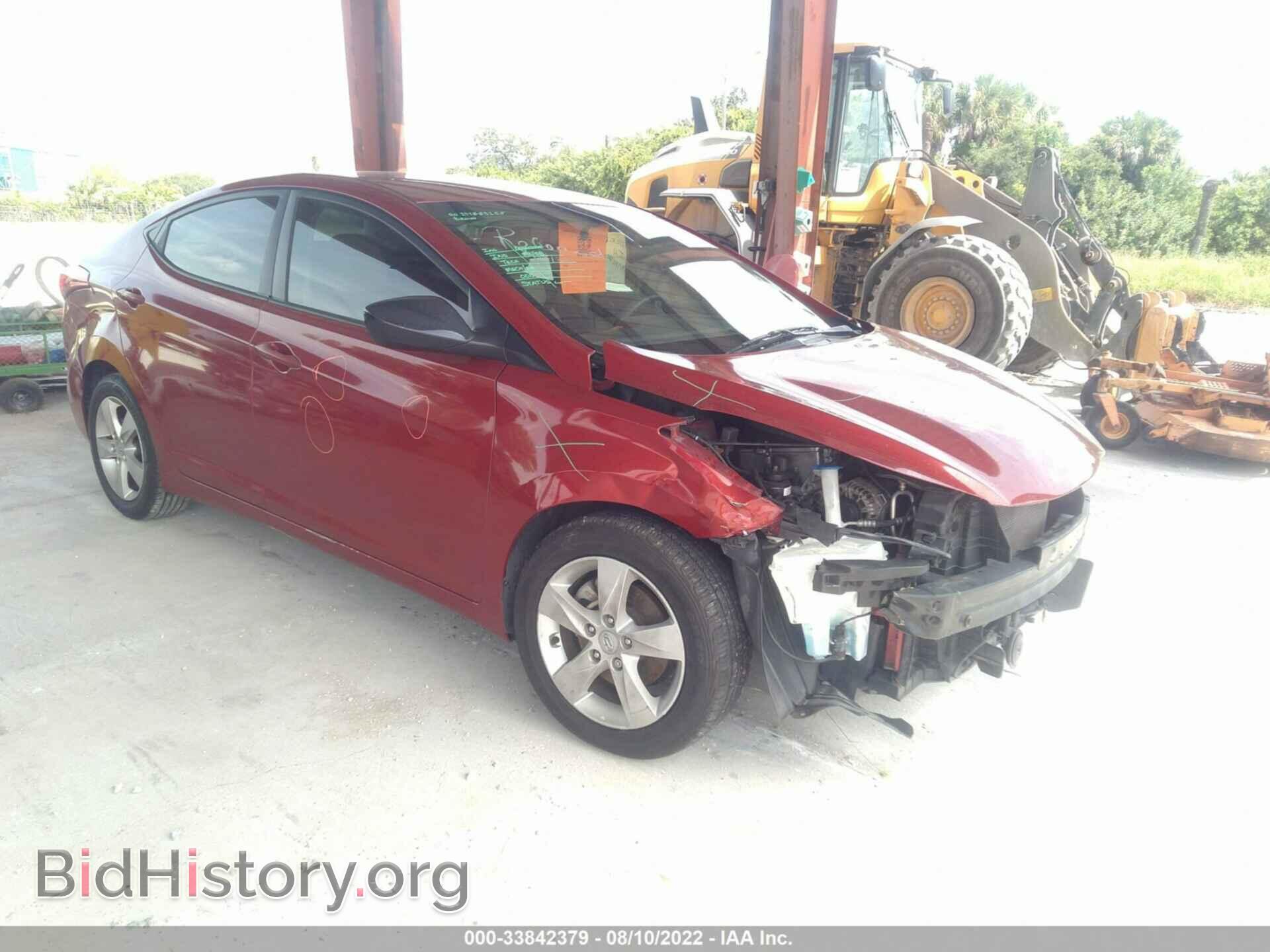 Фотография KMHDH4AEXBU093628 - HYUNDAI ELANTRA 2011