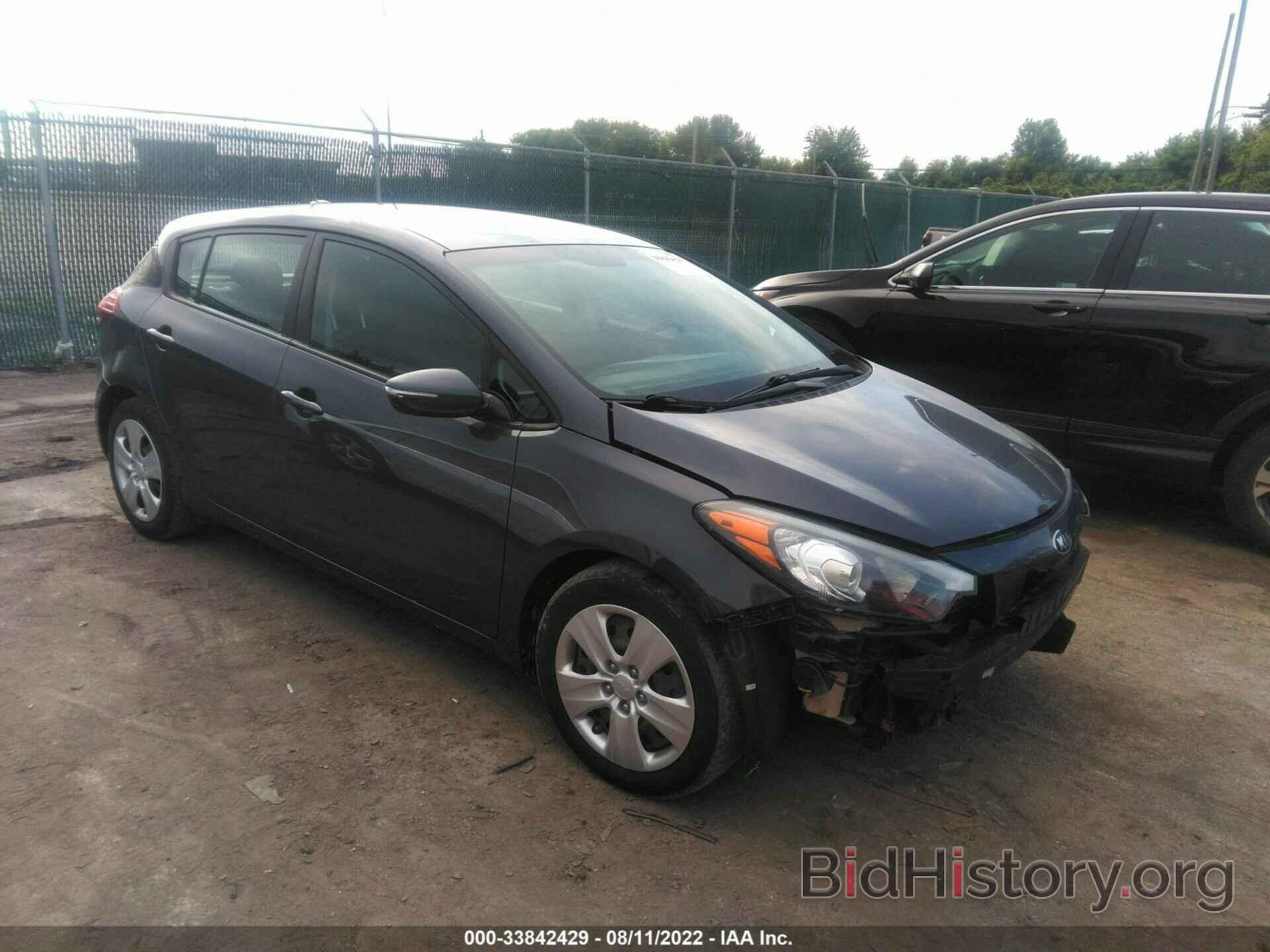 Photo KNAFK5A82G5648729 - KIA FORTE 5-DOOR 2016