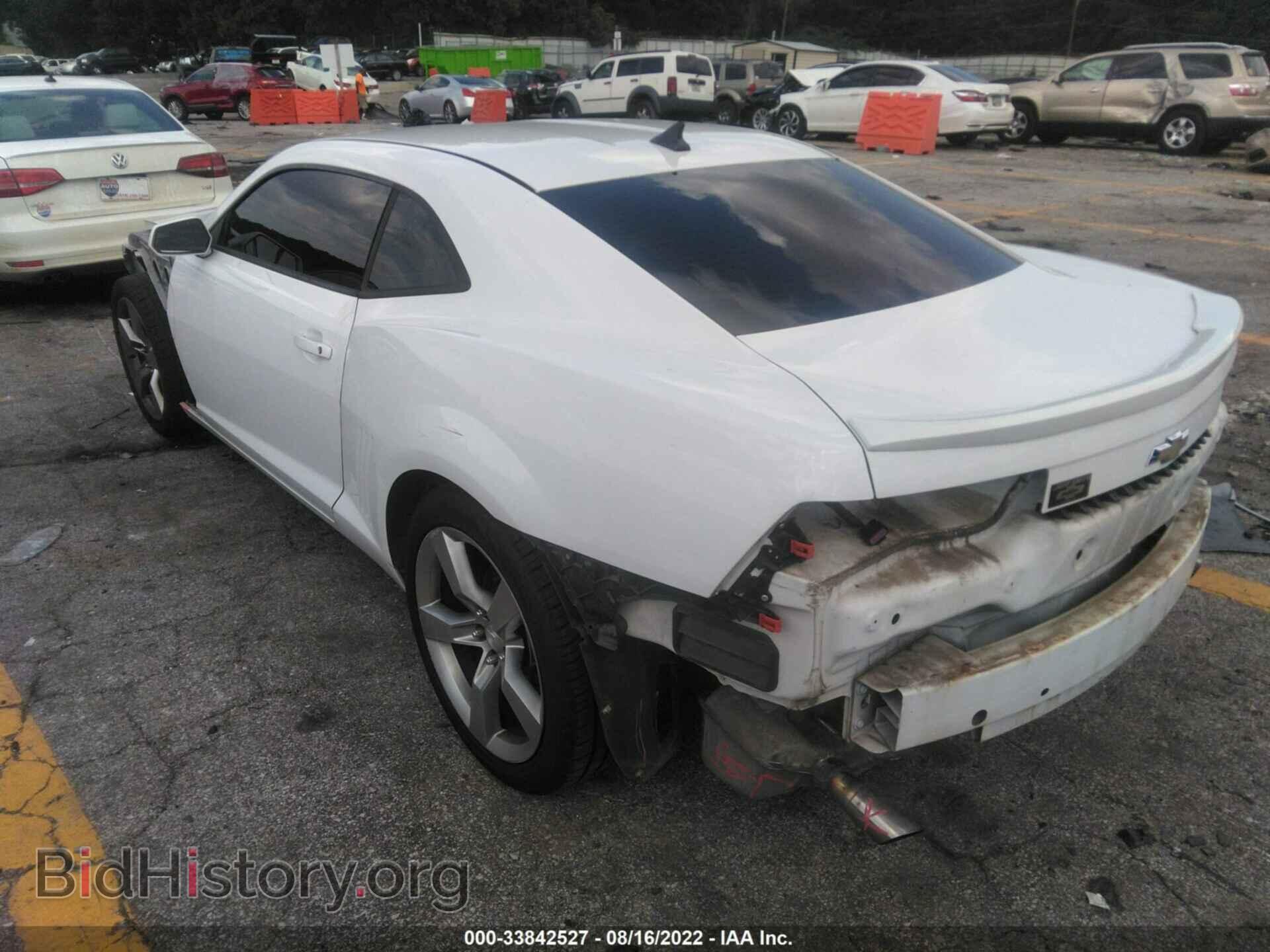 2013 CHEVROLET CAMARO - VIN: 2G1FA1E32D9202276 - Фото 3