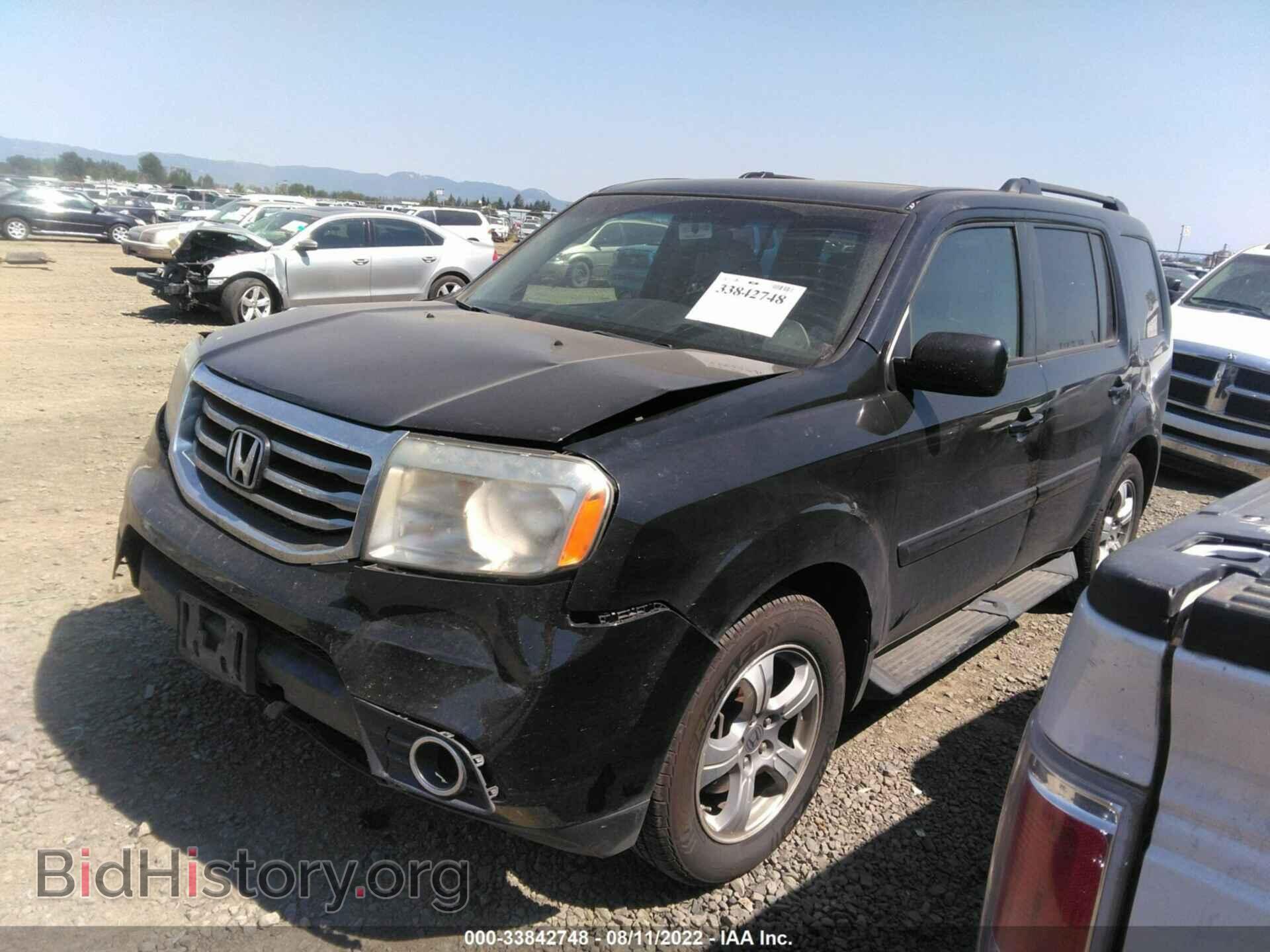 2012 HONDA PILOT - VIN: 5FNYF4H52CB018739 - Фото 2